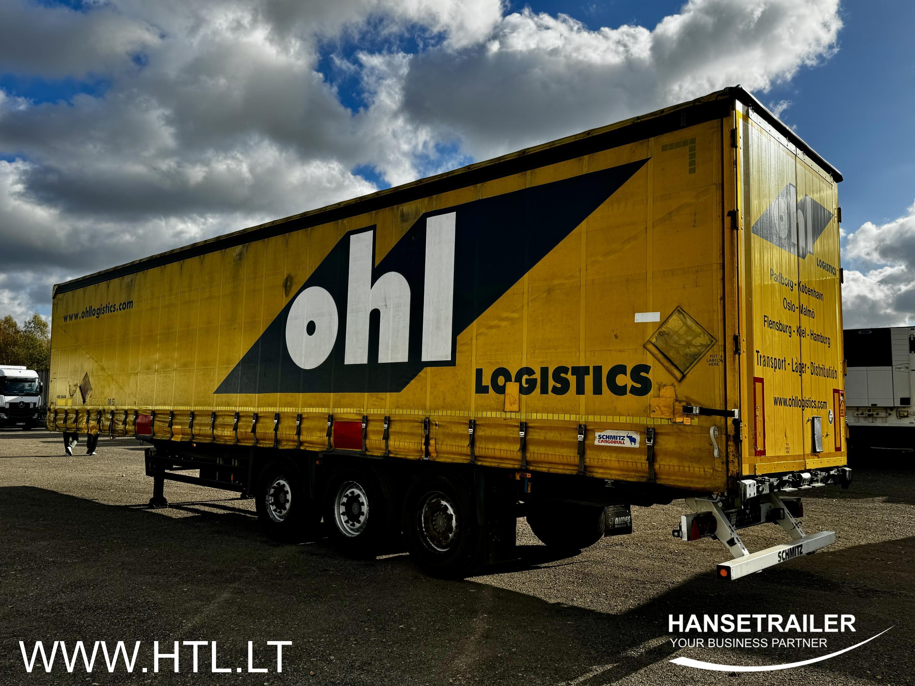 2013 Sattelanhänger Sattelcurtainsider Schmitz SCS 24/L