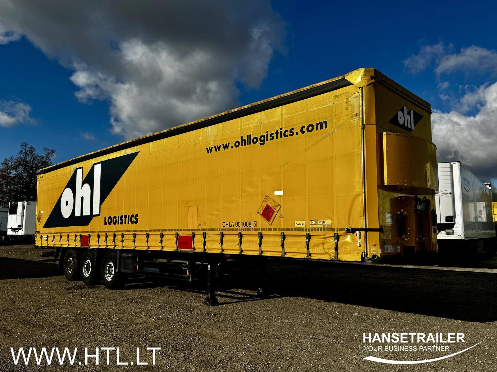 2013 Sattelanhänger Sattelcurtainsider Schmitz SCS 24/L