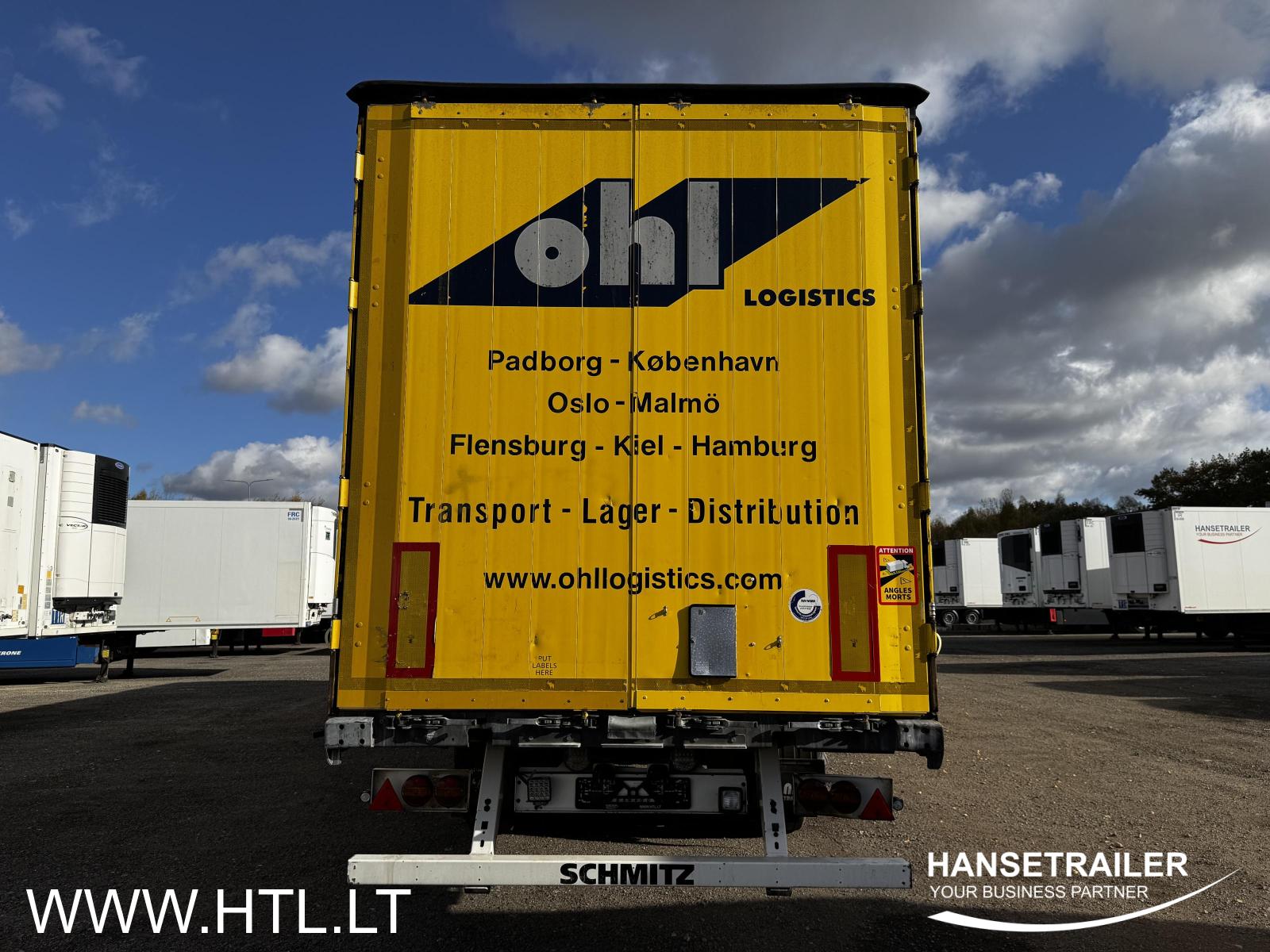 2013 Sattelanhänger Sattelcurtainsider Schmitz SCS 24/L