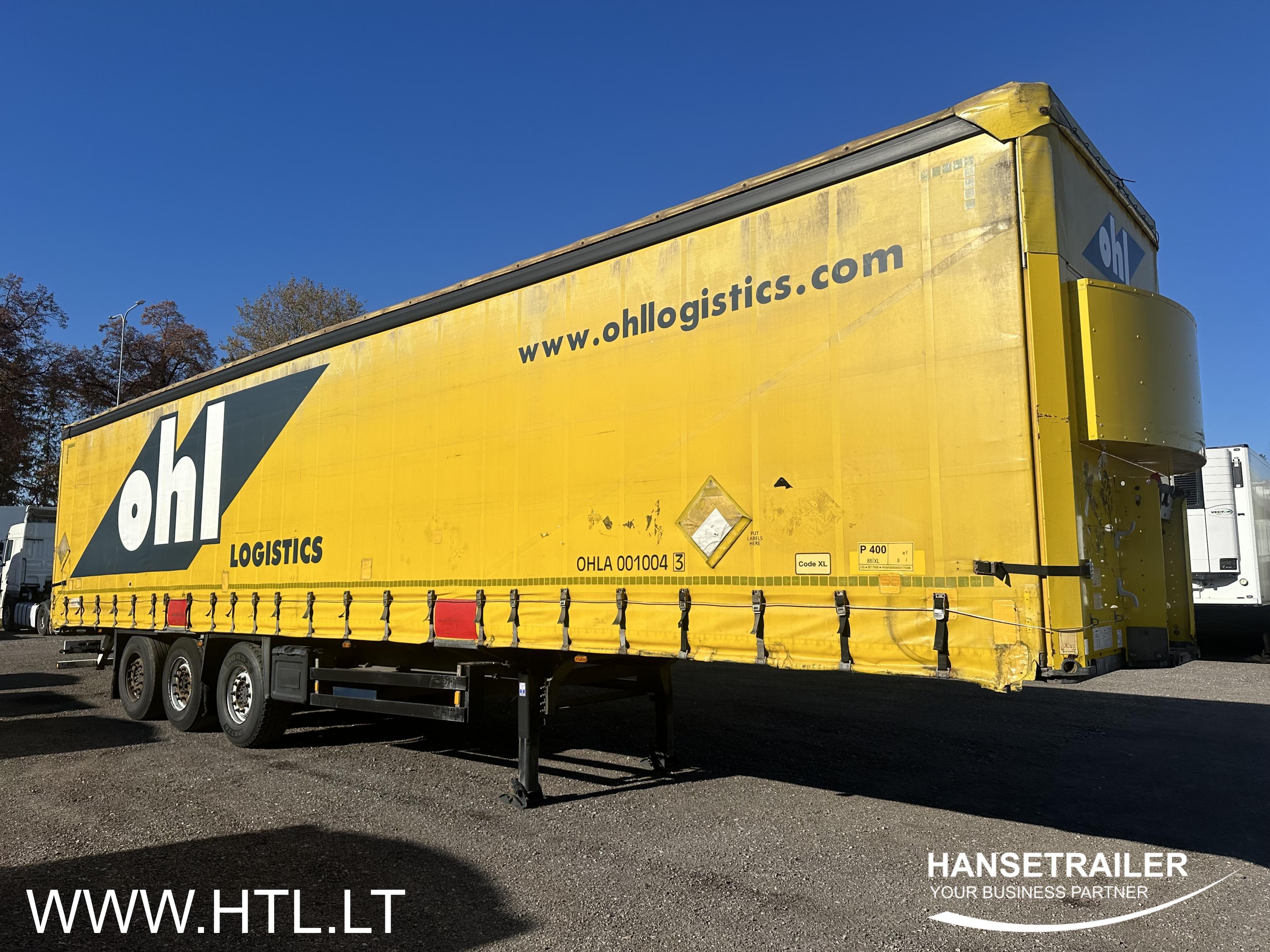 2013 Semitrailer Curtainsider Schmitz SCS 24/L