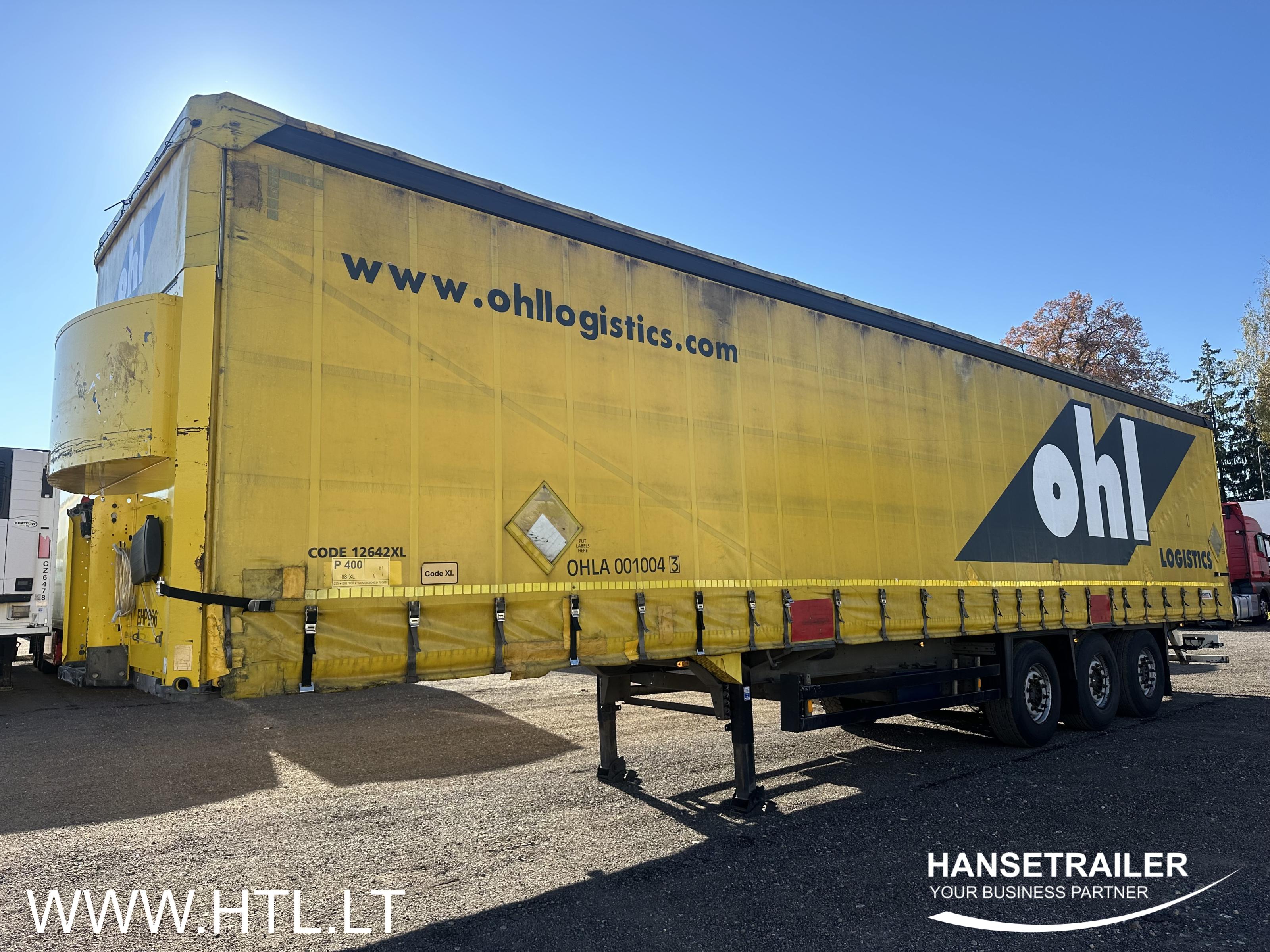 2013 Semitrailer Curtainsider Schmitz SCS 24/L