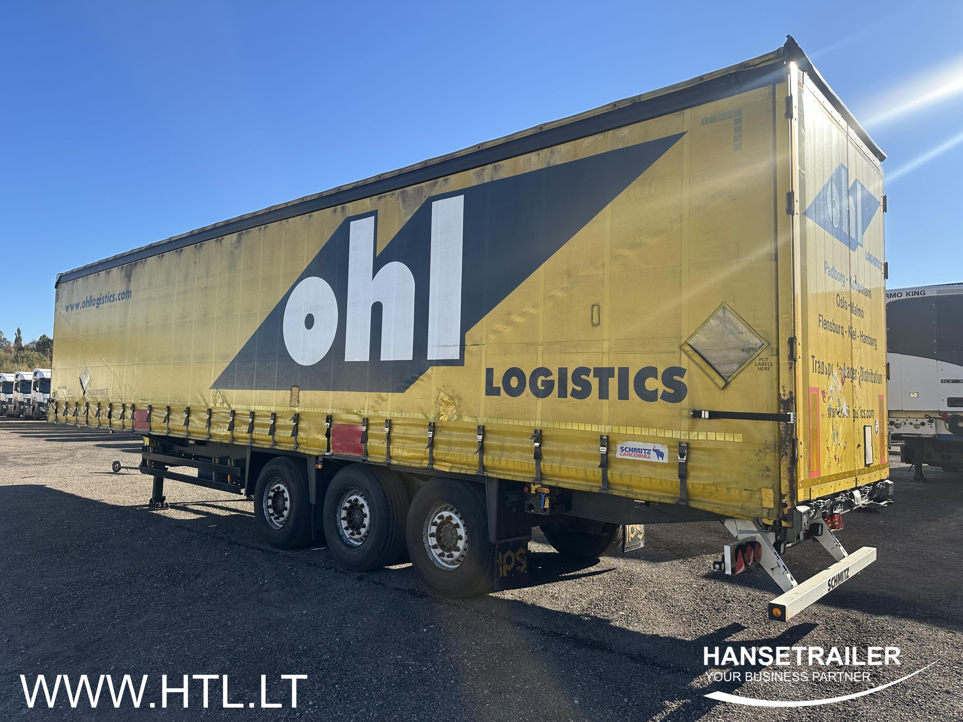 2013 Sattelanhänger Sattelcurtainsider Schmitz SCS 24/L