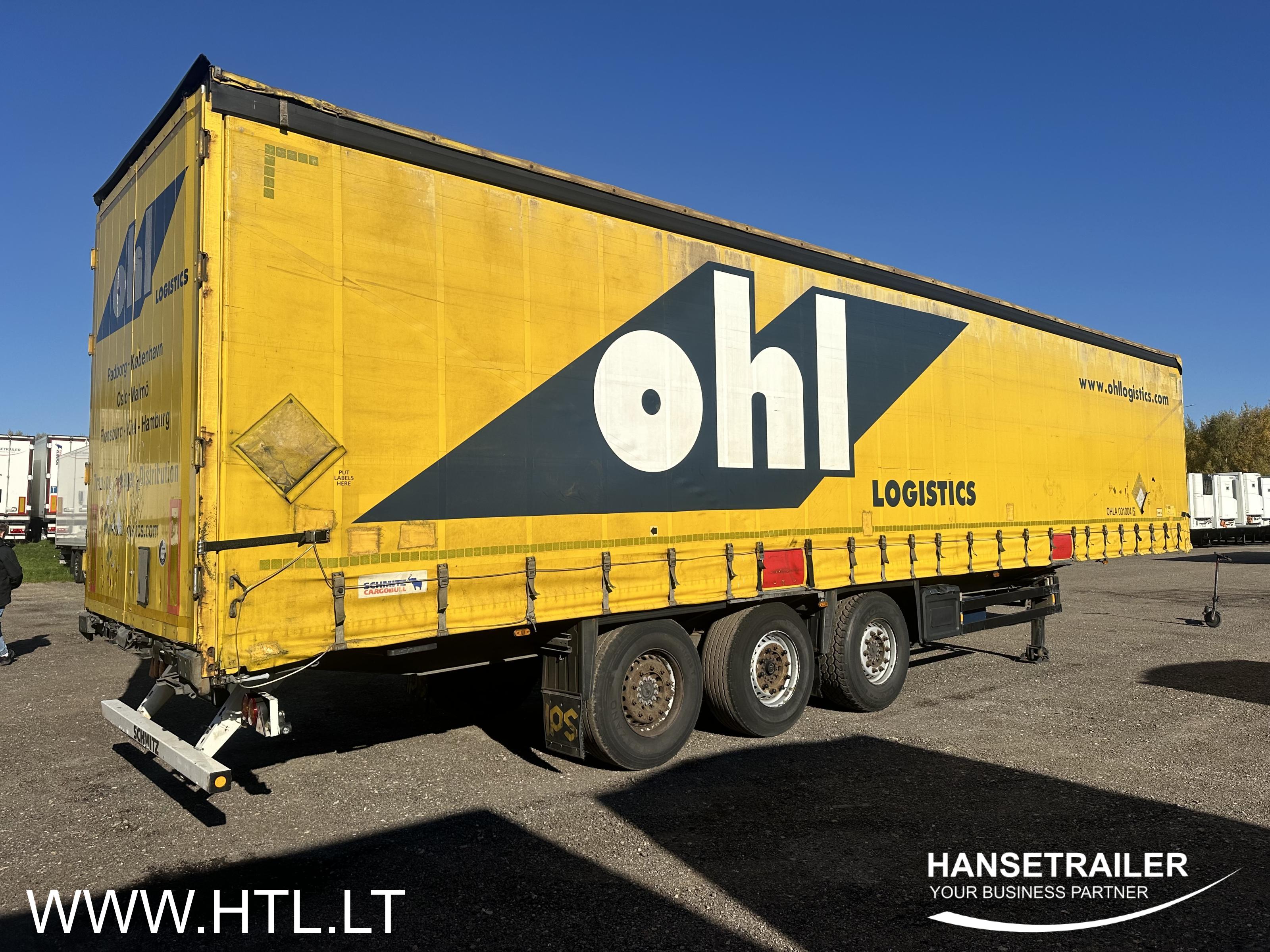 2013 Sattelanhänger Sattelcurtainsider Schmitz SCS 24/L