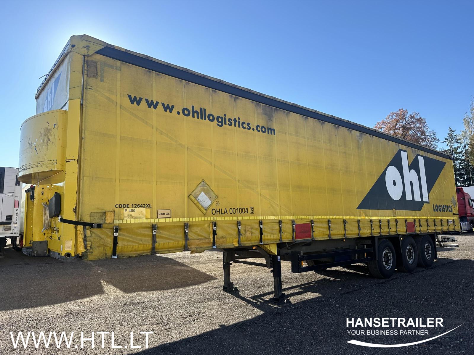 2013 Sattelanhänger Sattelcurtainsider Schmitz SCS 24/L