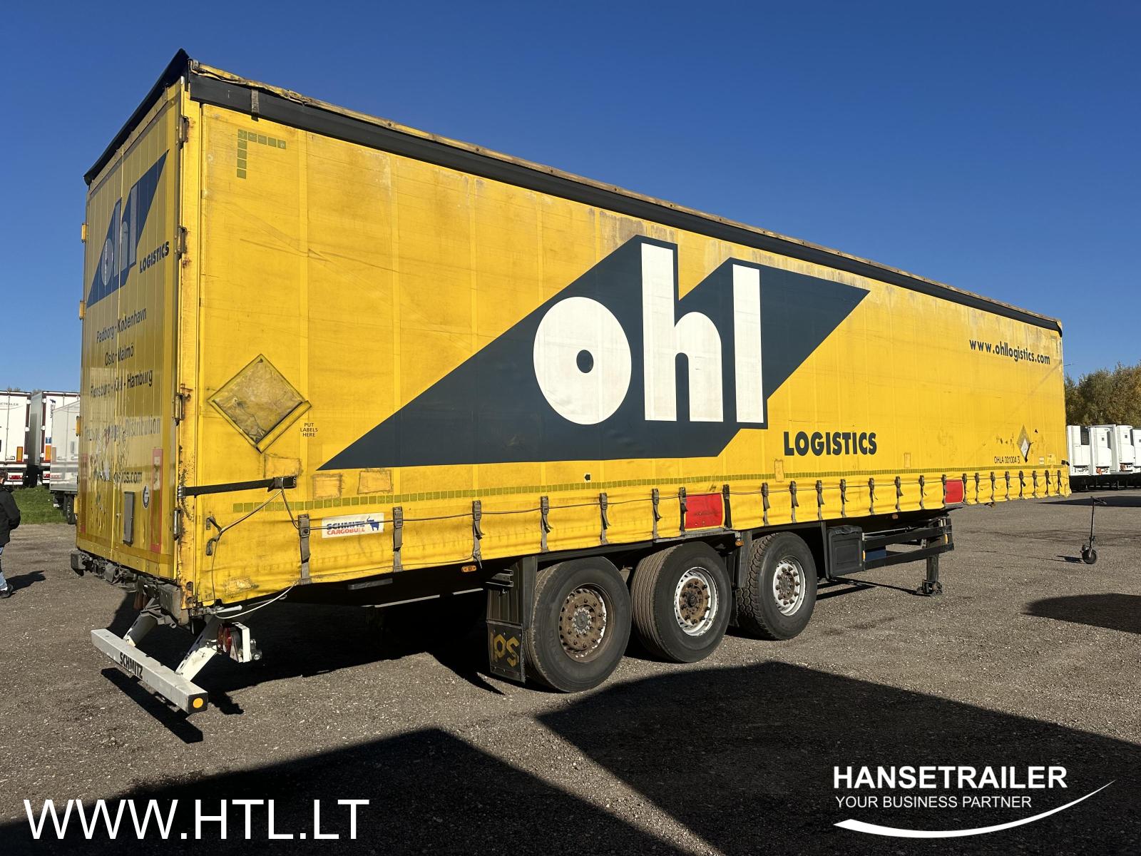 2013 Sattelanhänger Sattelcurtainsider Schmitz SCS 24/L