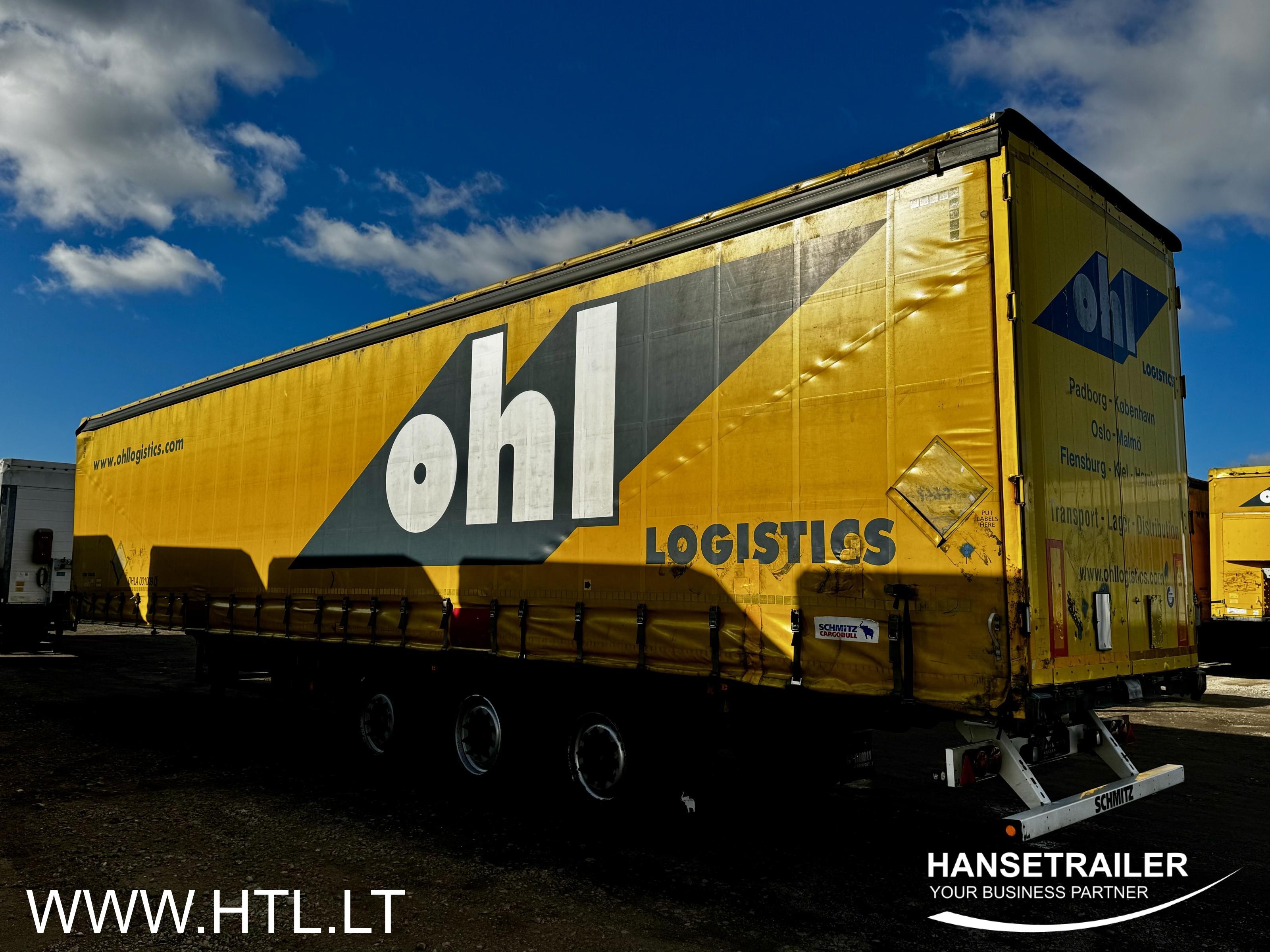 2013 Sattelanhänger Sattelcurtainsider Schmitz SCS 24/L