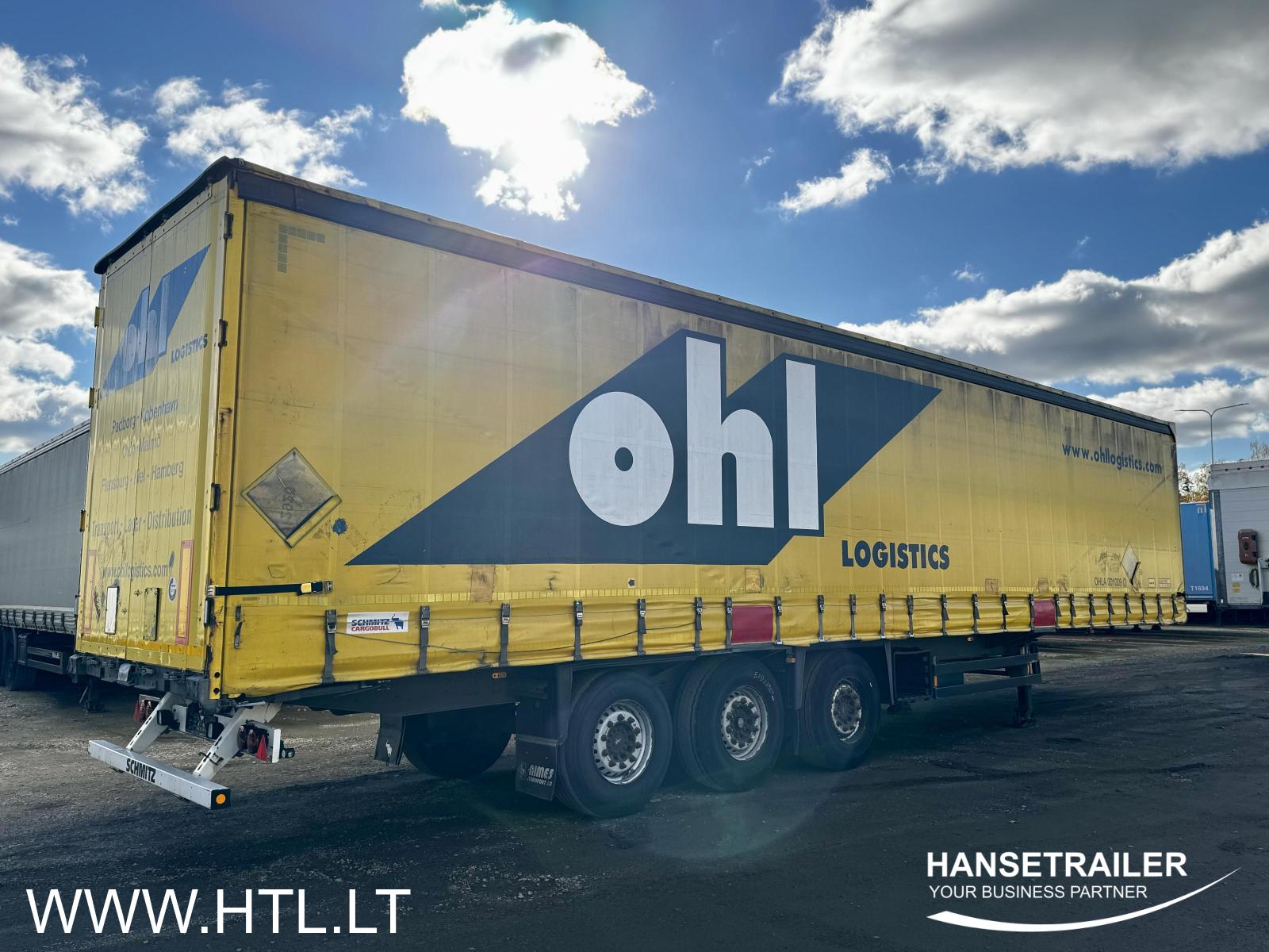 2013 Sattelanhänger Sattelcurtainsider Schmitz SCS 24/L