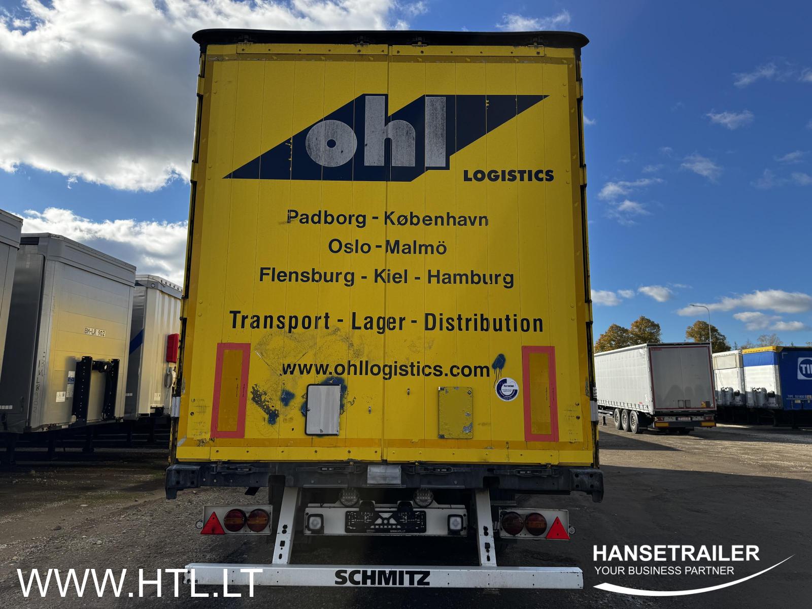 2013 Sattelanhänger Sattelcurtainsider Schmitz SCS 24/L