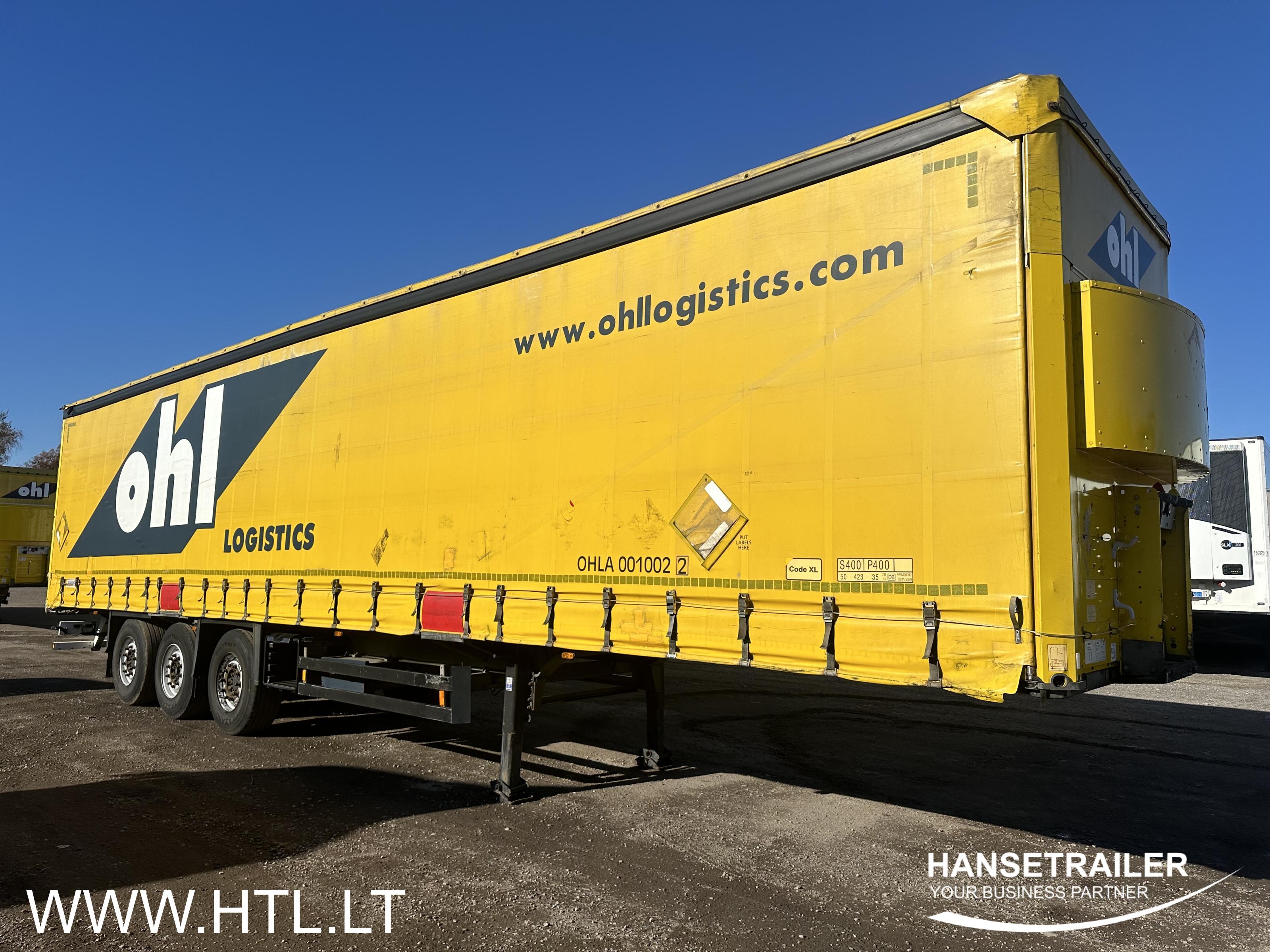 2013 Sattelanhänger Sattelcurtainsider Schmitz SCS 24/L