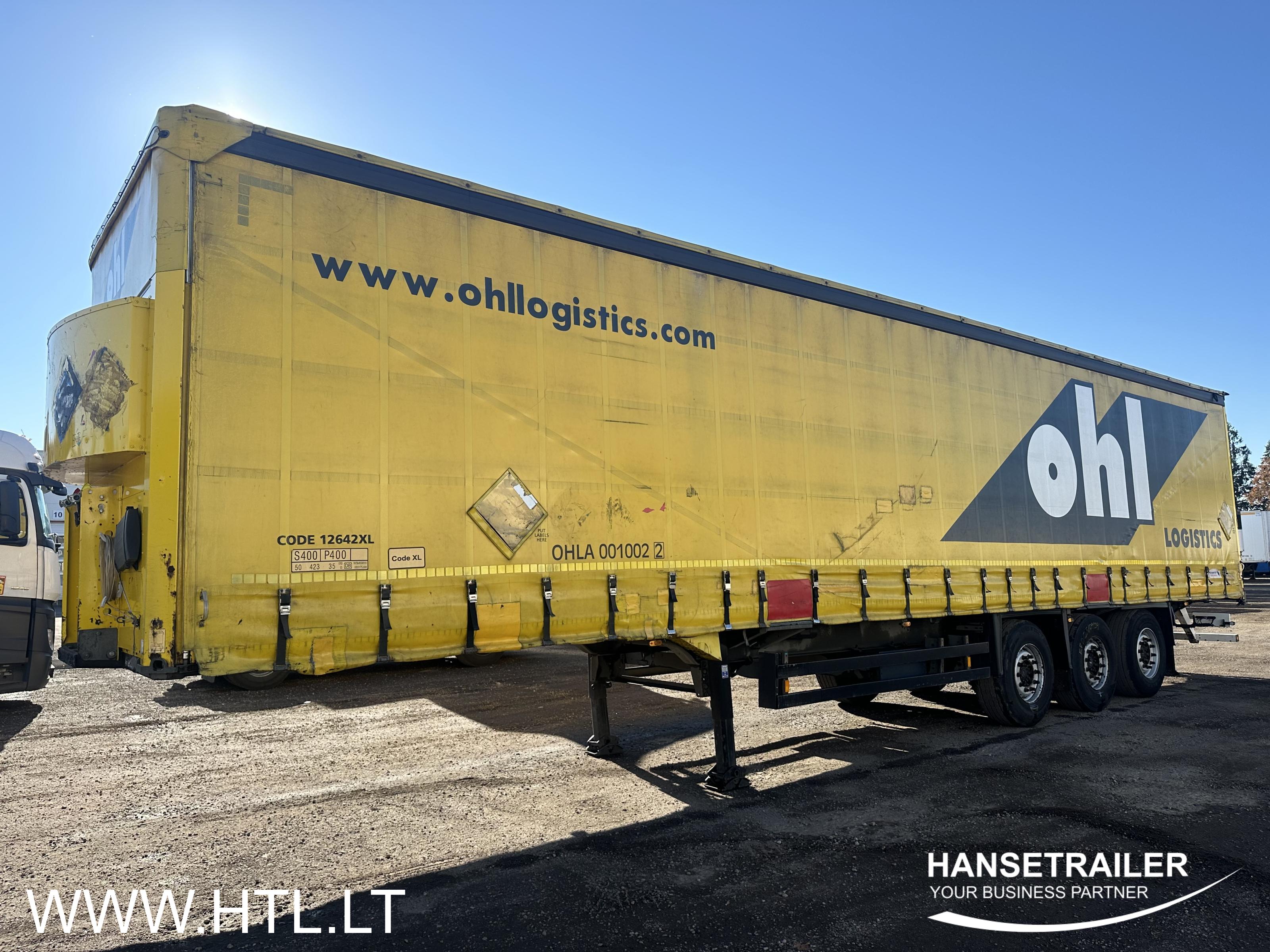 2013 Sattelanhänger Sattelcurtainsider Schmitz SCS 24/L