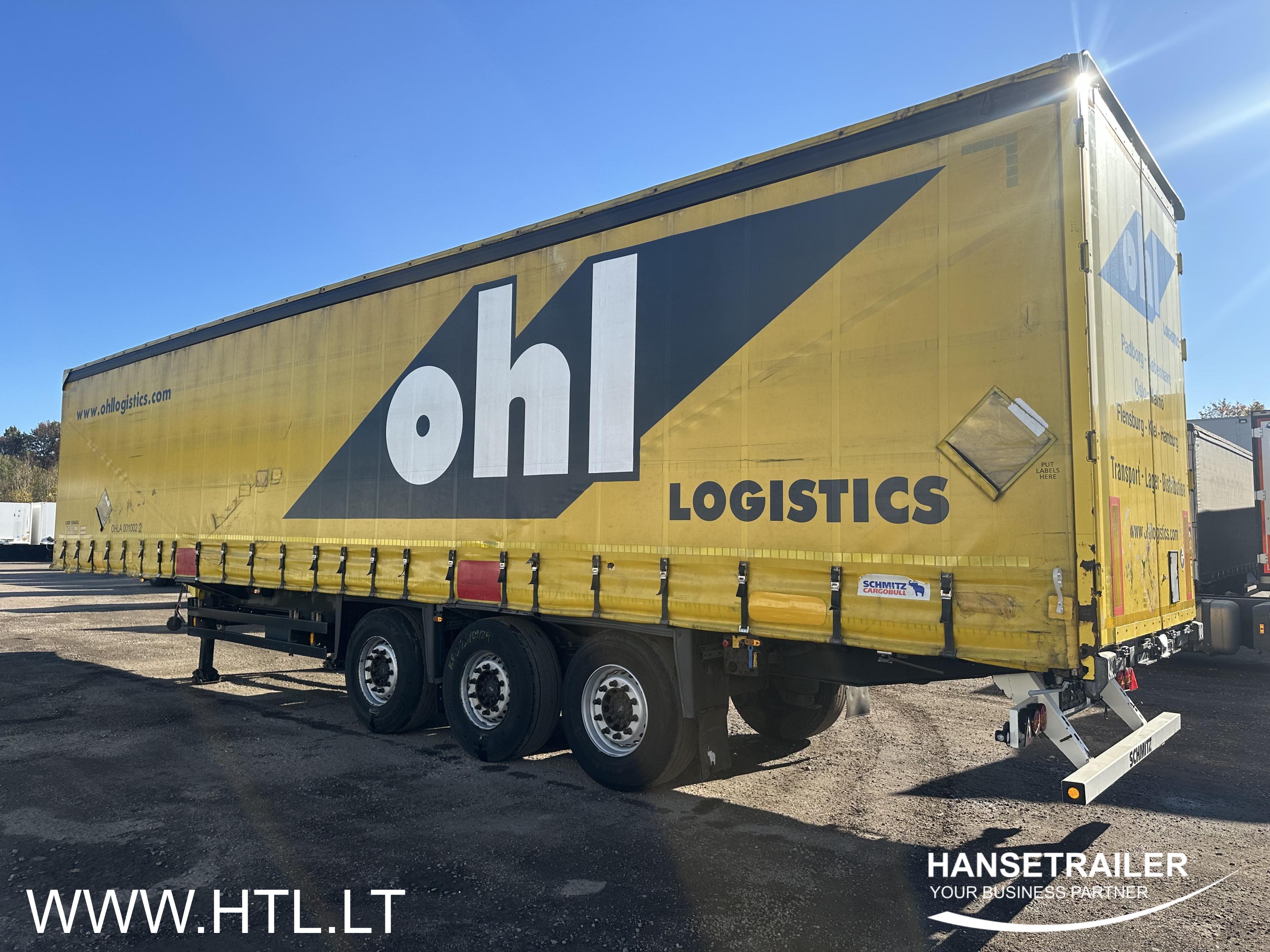 2013 Sattelanhänger Sattelcurtainsider Schmitz SCS 24/L