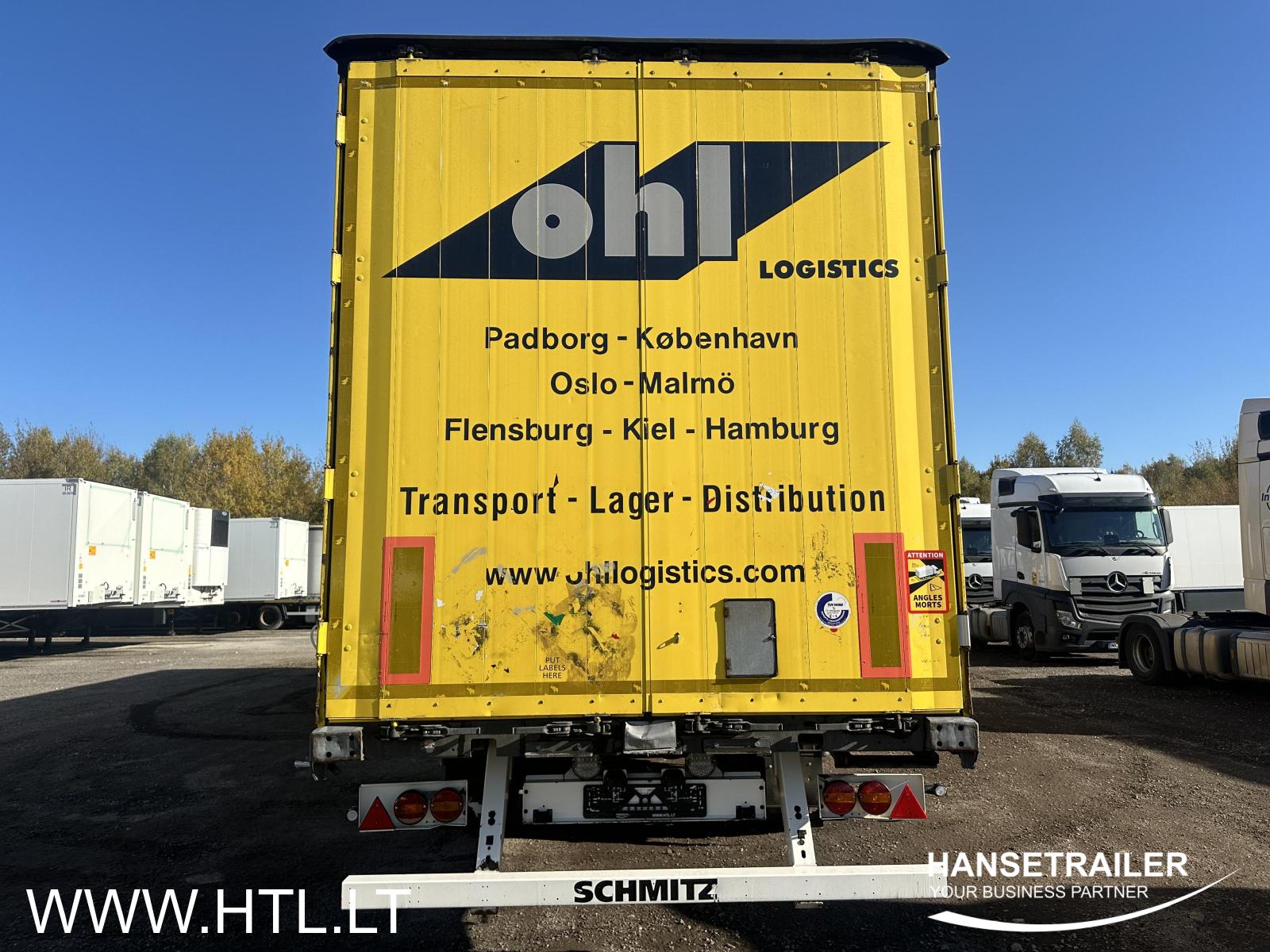 2013 Sattelanhänger Sattelcurtainsider Schmitz SCS 24/L