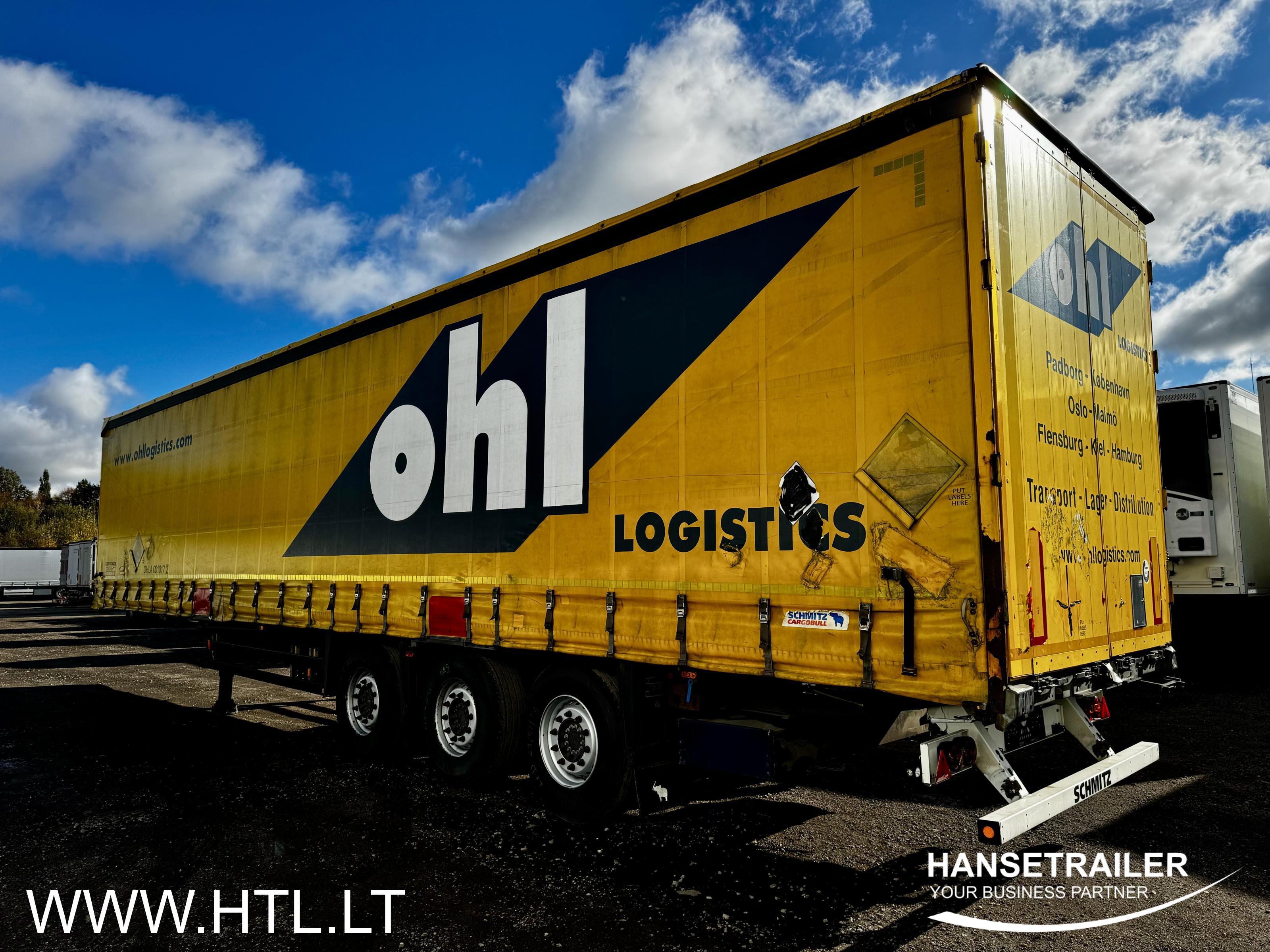 2013 Sattelanhänger Sattelcurtainsider Schmitz SCS 24/L