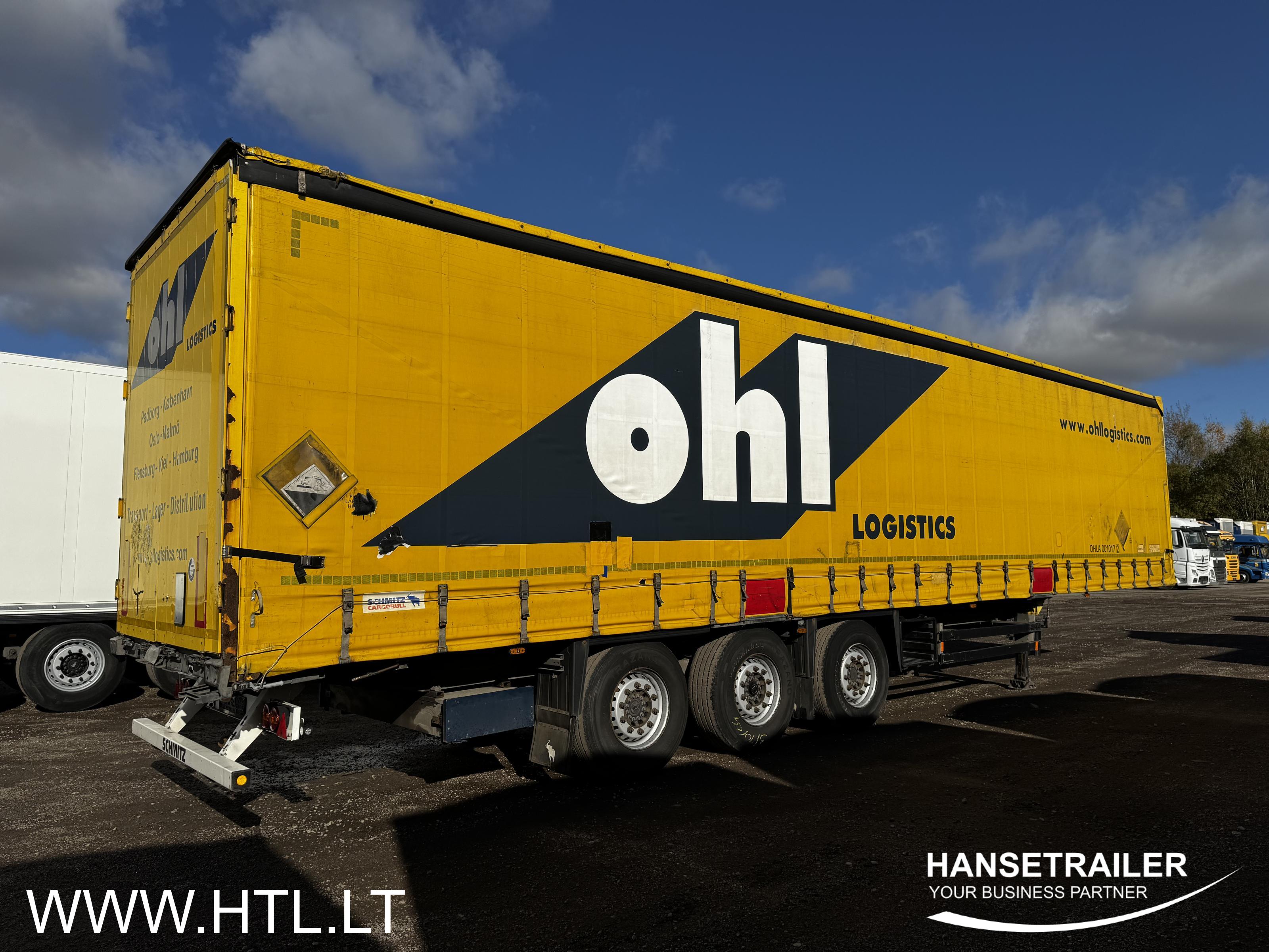 2013 Semitrailer Curtainsider Schmitz SCS 24/L