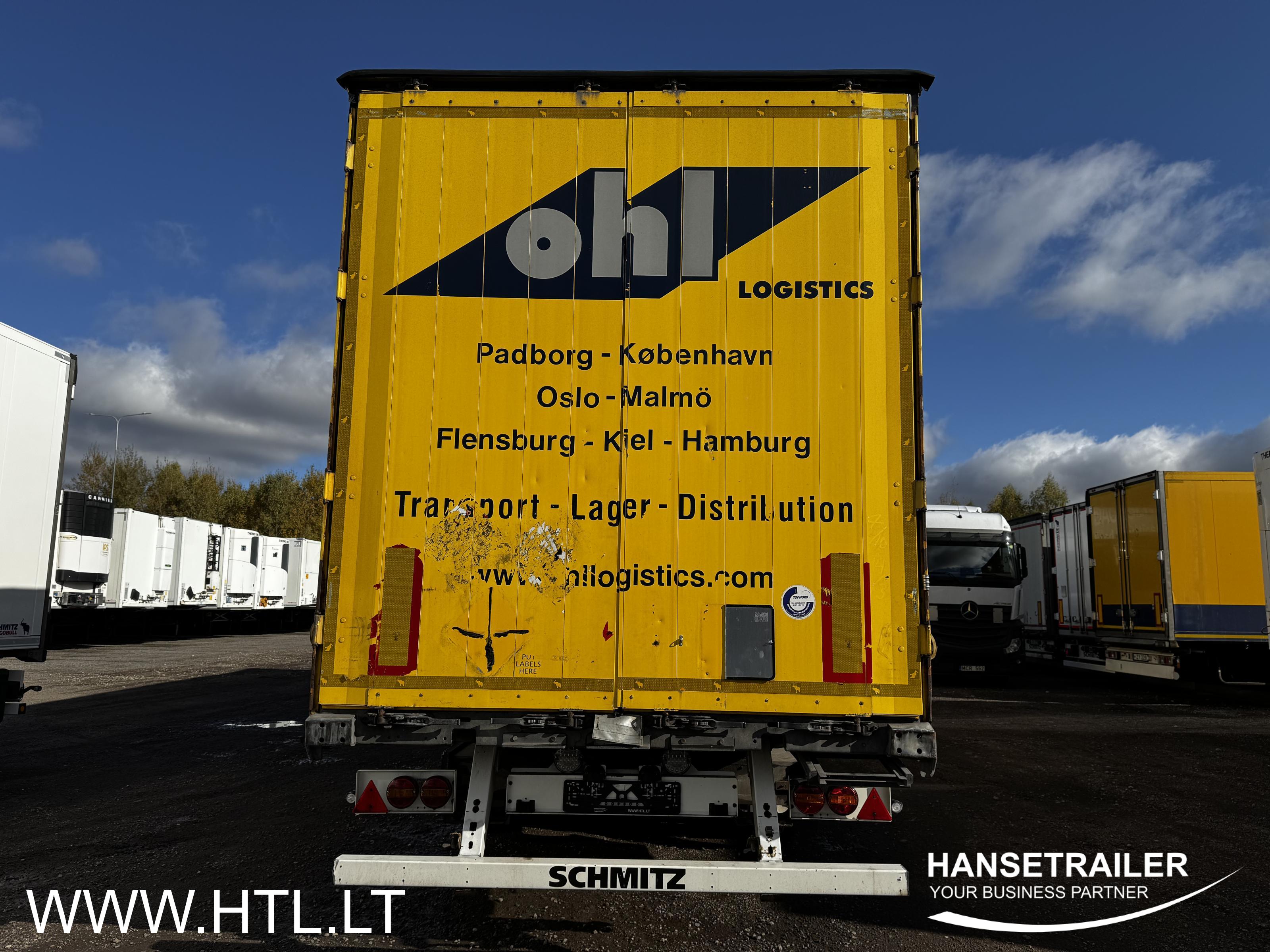 2013 Sattelanhänger Sattelcurtainsider Schmitz SCS 24/L