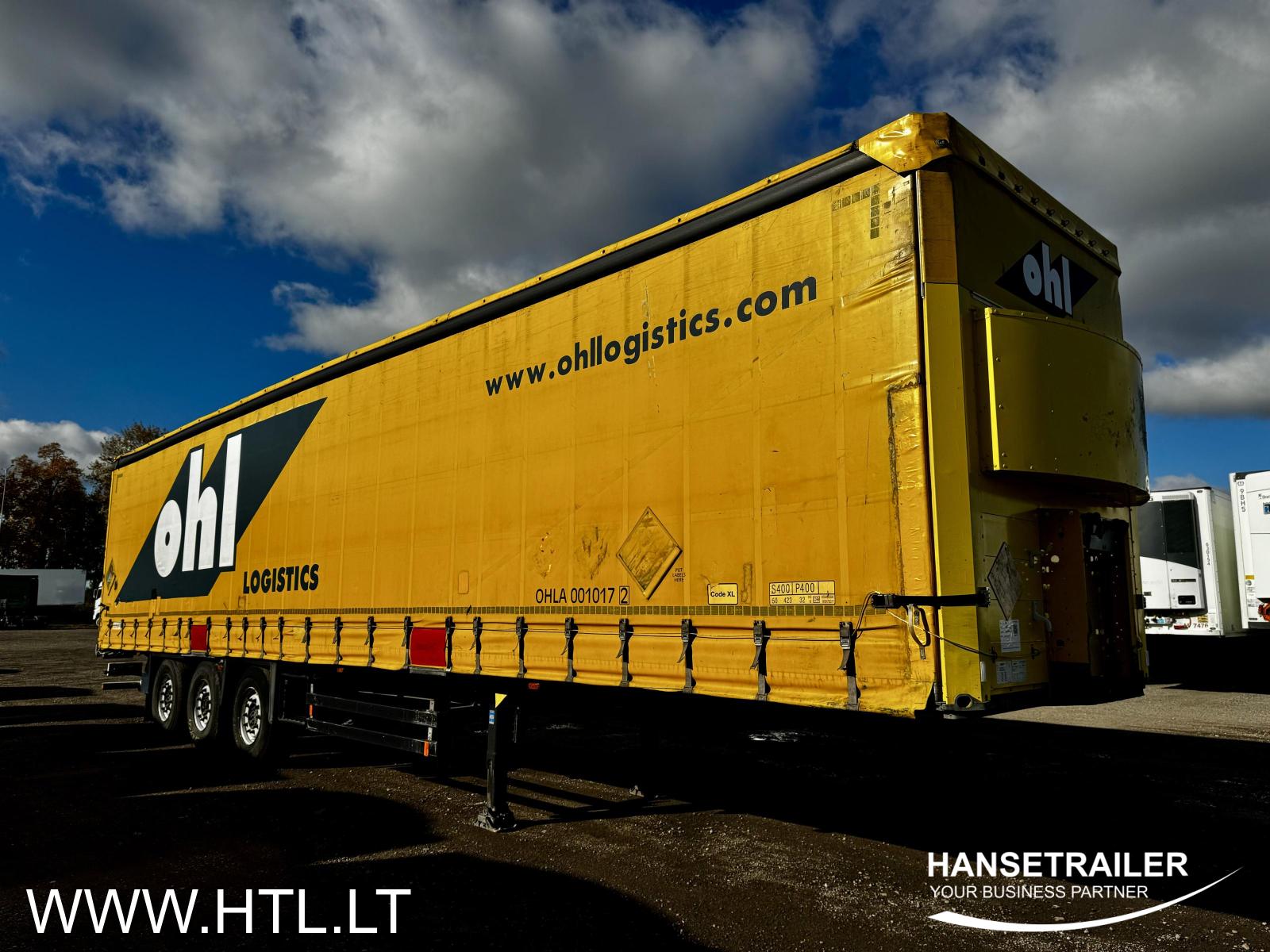 2013 Sattelanhänger Sattelcurtainsider Schmitz SCS 24/L