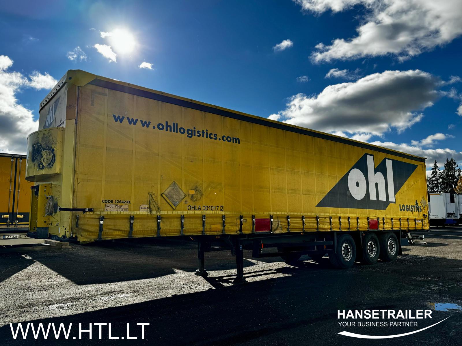 2013 Sattelanhänger Sattelcurtainsider Schmitz SCS 24/L