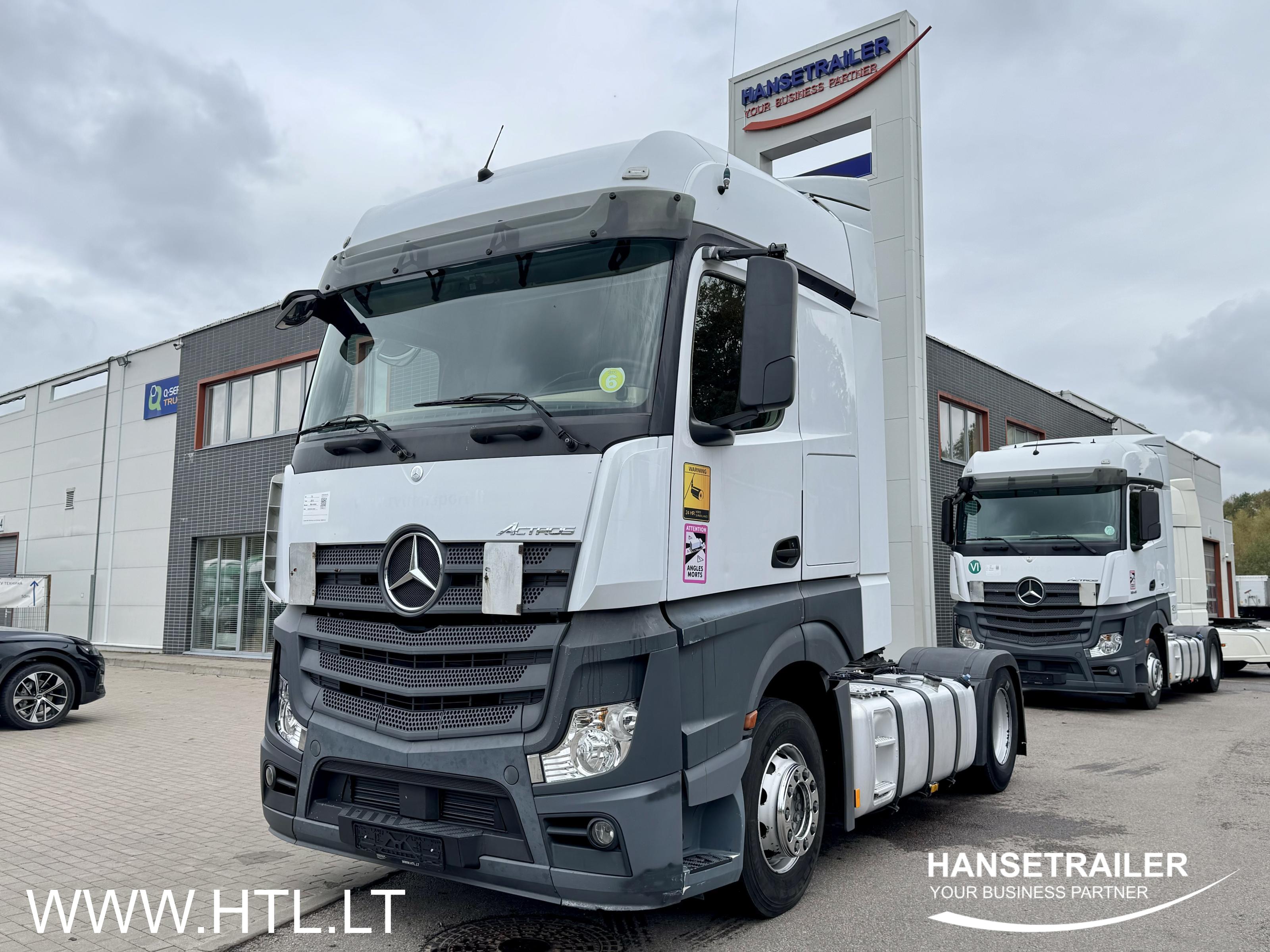 2015 Truck 4x2 Mercedes-Benz Actros 1845 LS https://youtu.be/V8gQ_cG3w38