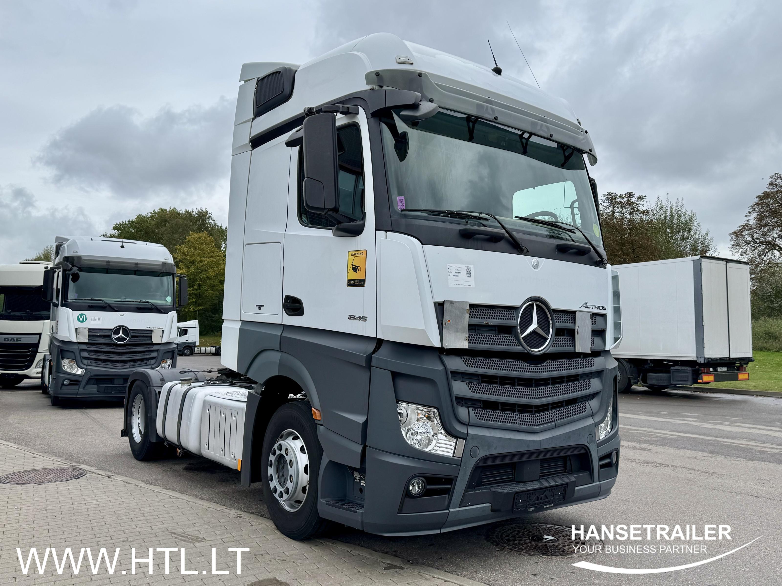 2015 Kuormaauto 4x2 Mercedes-Benz Actros 1845 LS https://youtu.be/V8gQ_cG3w38