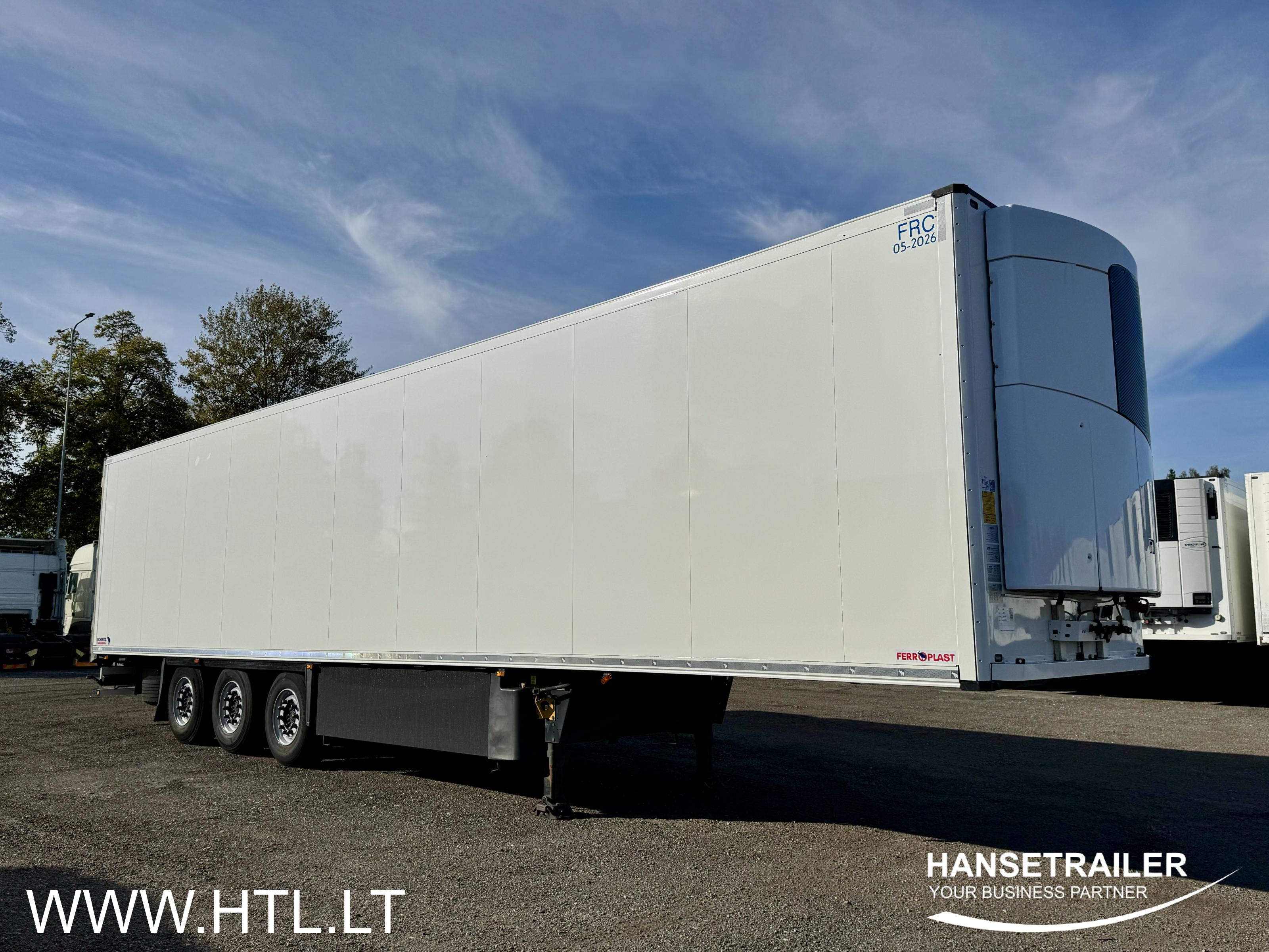 2017 Semitrailer Reefer Schmitz SKO 24 FP60 7cm Thermoking Double deck