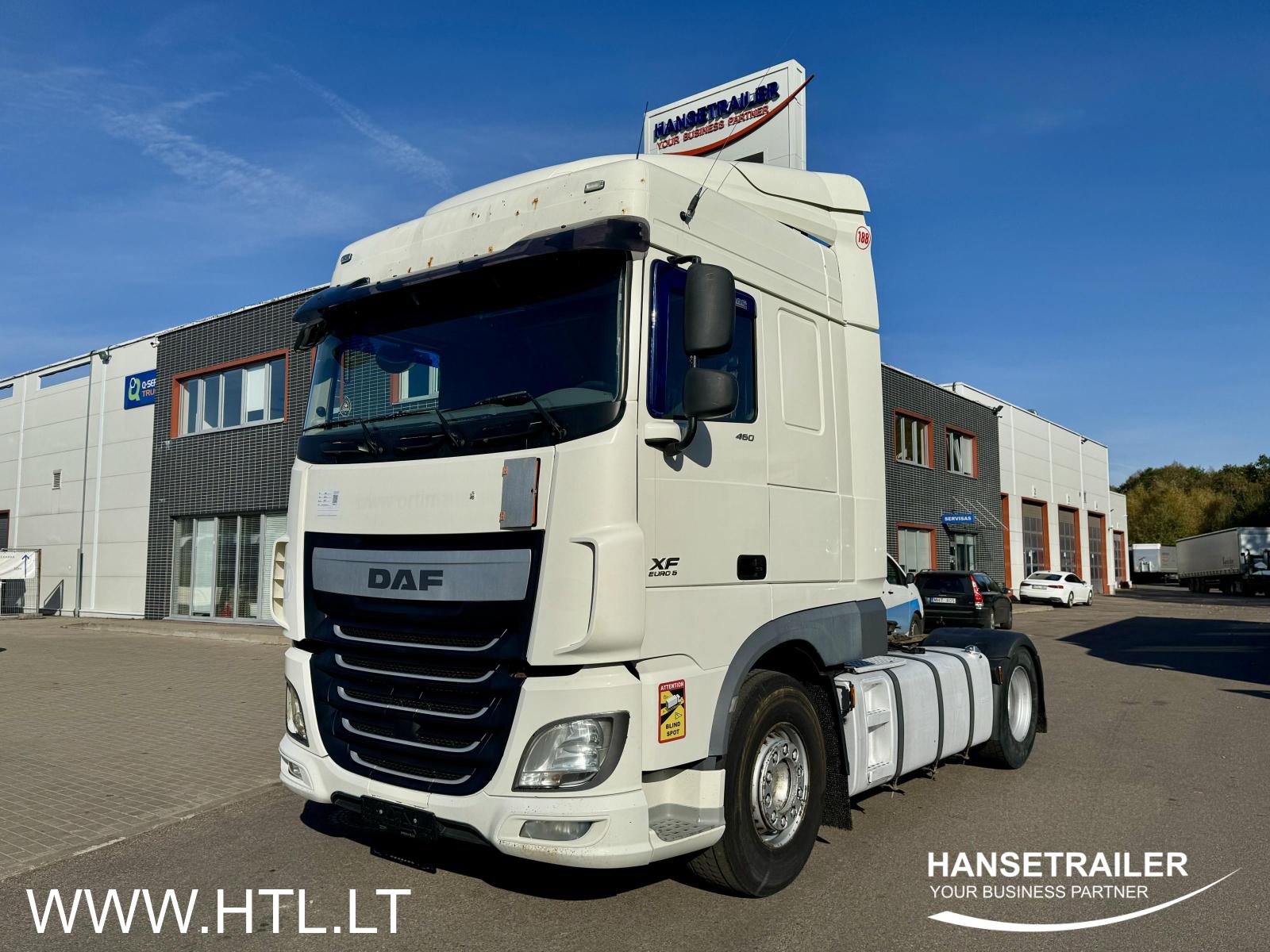 2015 Vilkikas 4x2 DAF XF 460 FT