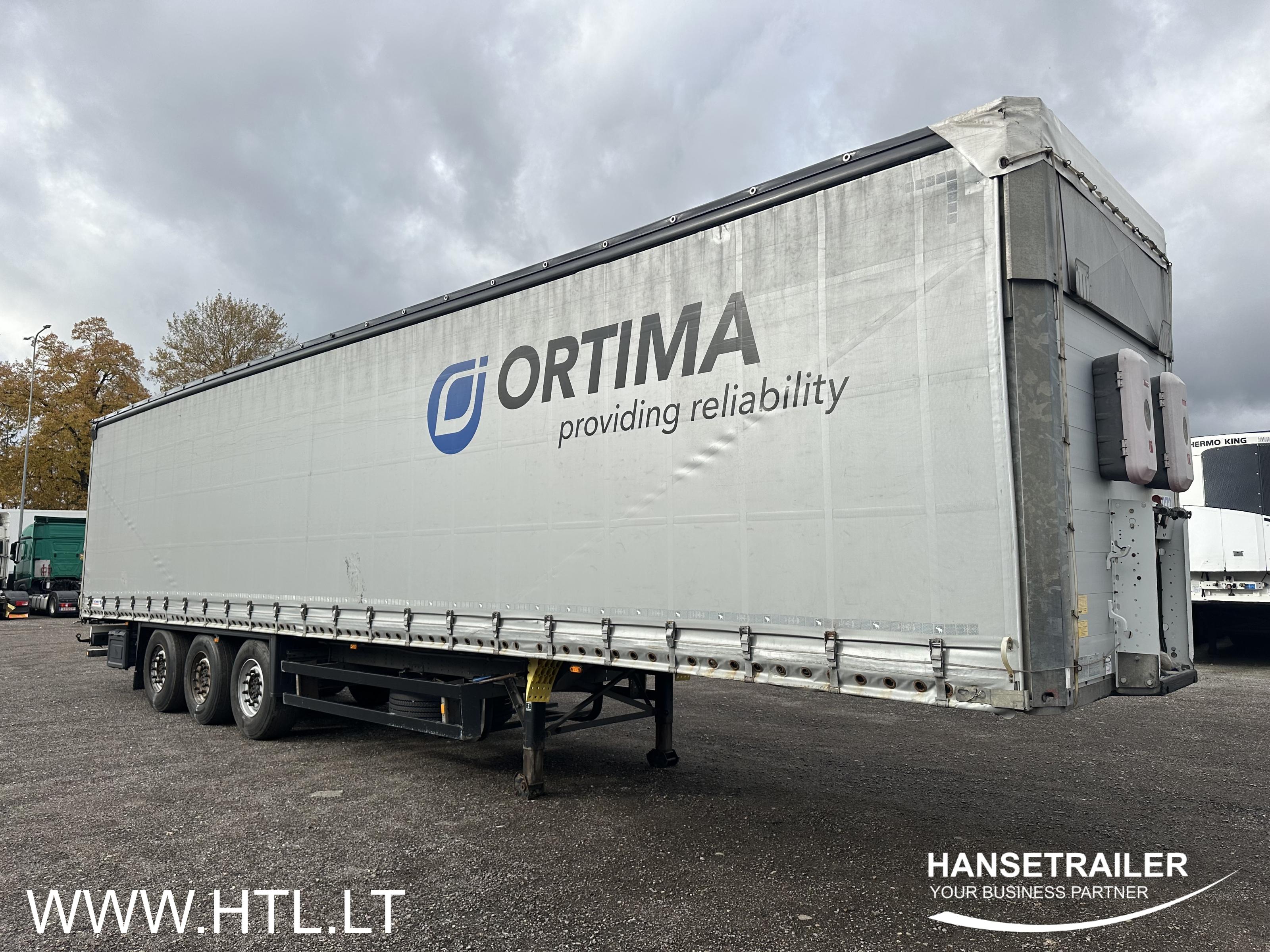 2015 Semitrailer Curtainsider Schmitz SCS 24 Multilock XL