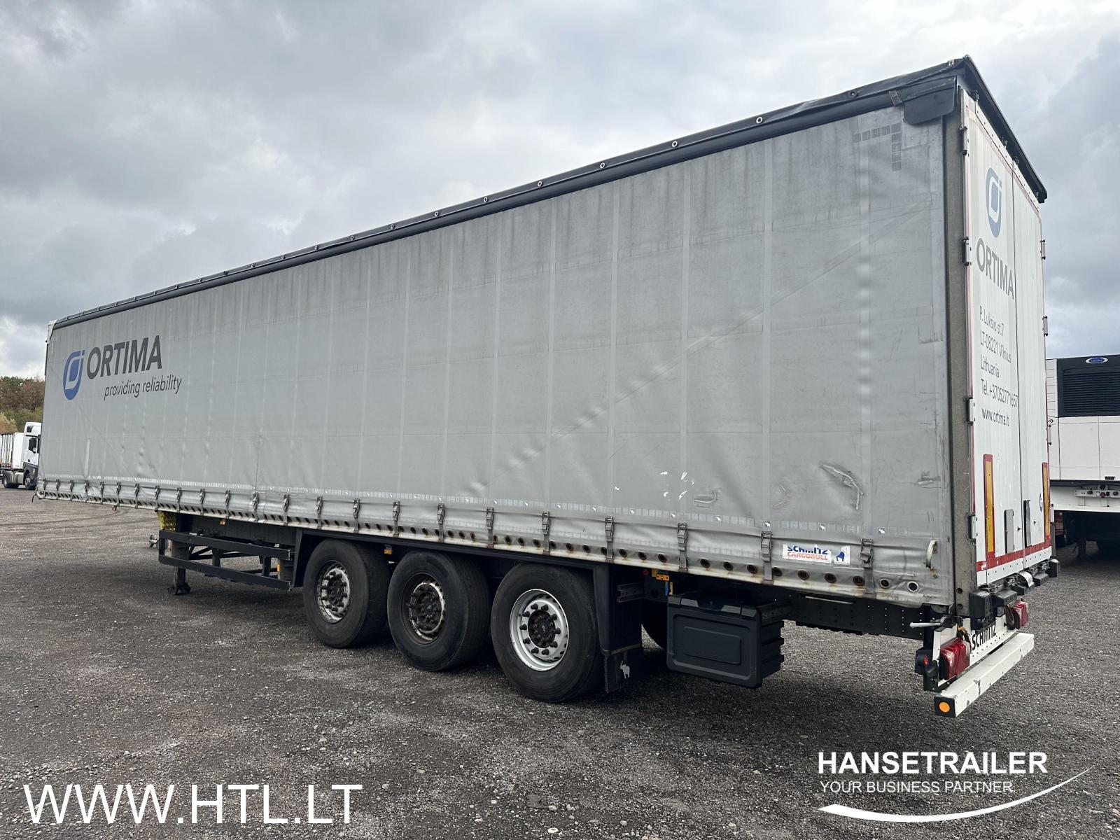 2015 Semitrailer Curtainsider Schmitz SCS 24 Multilock XL