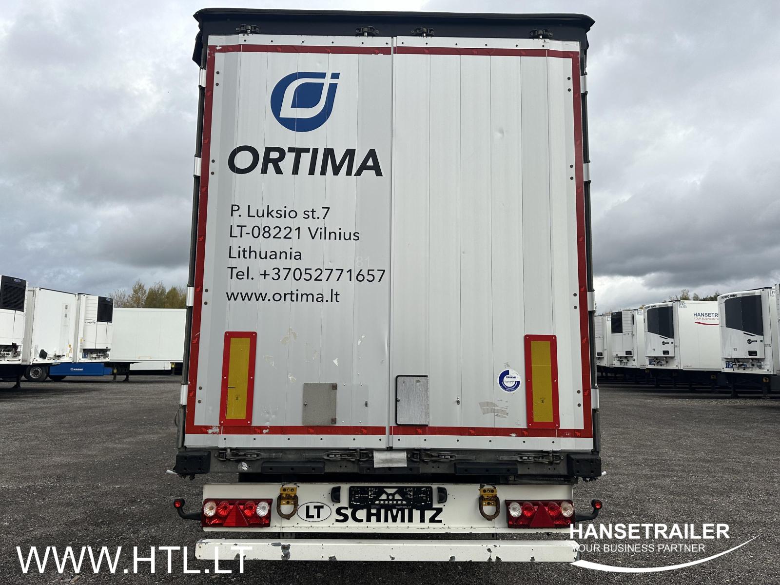 2015 Sattelanhänger Sattelcurtainsider Schmitz SCS 24 Multilock XL