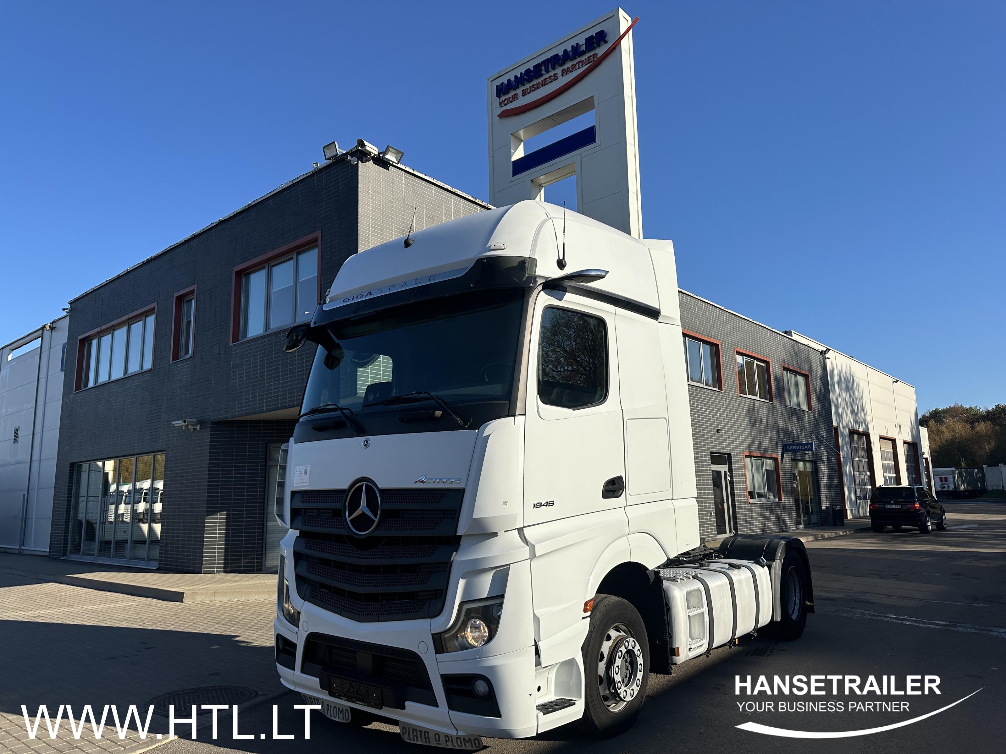 2019 Zugmaschine 4x2 Mercedes-Benz Actros 1848 LS Giga space VIN 2020