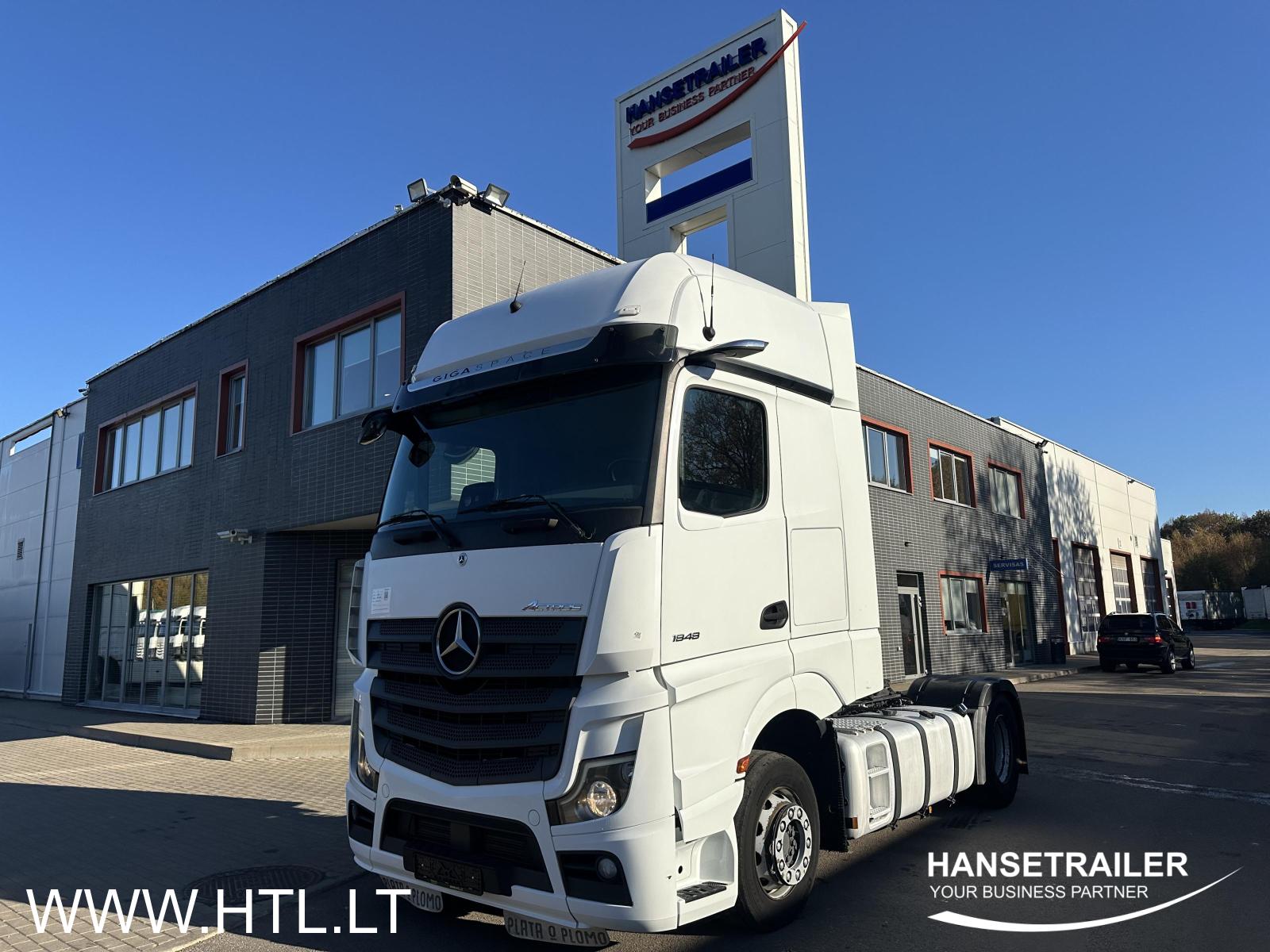 2019 Ciæýarówka 4x2 Mercedes-Benz Actros 1848 LS Giga space VIN 2020