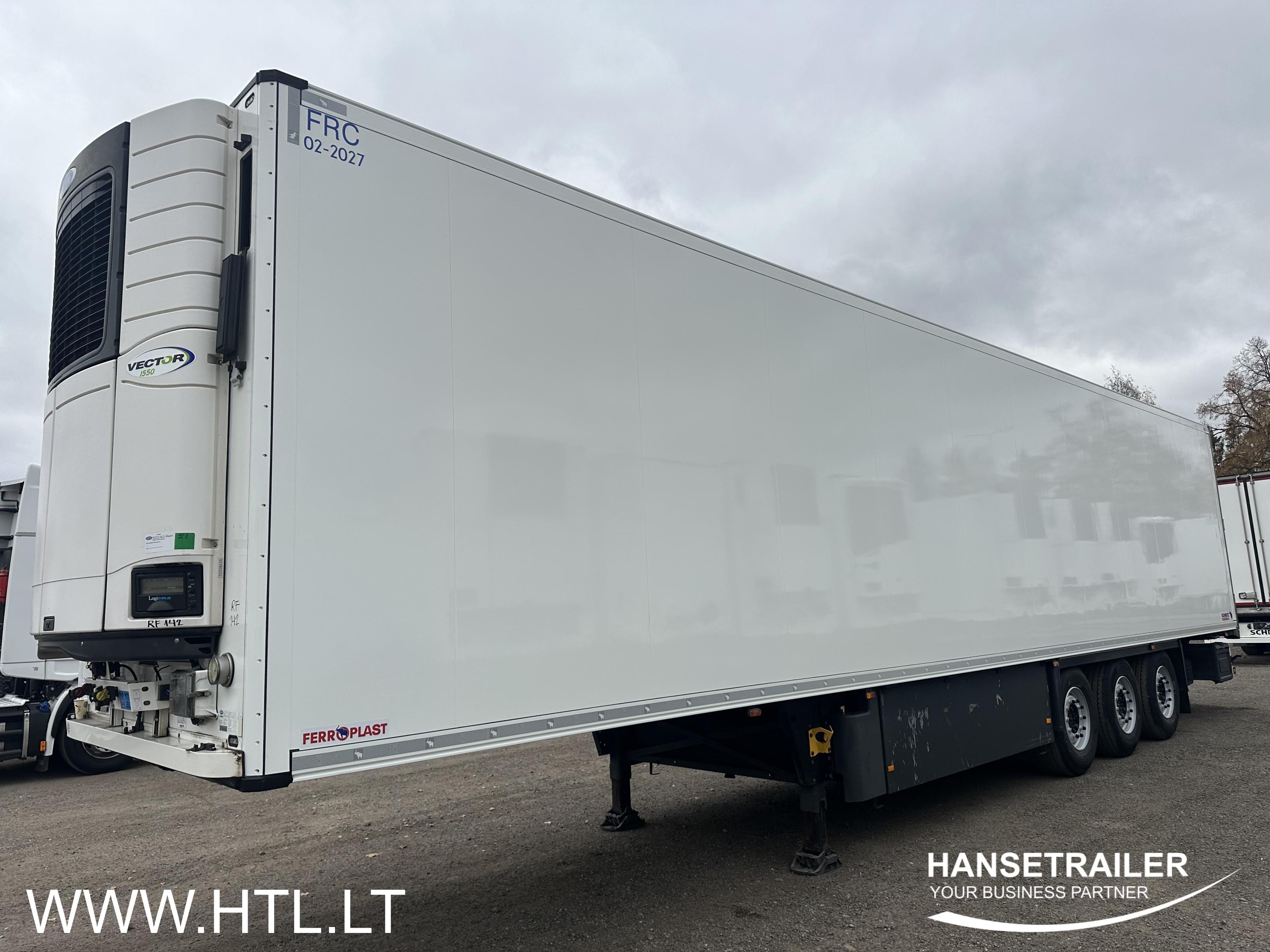 2017 Semitrailer Reefer Schmitz SKO 24 FP60 7cm Double Deck