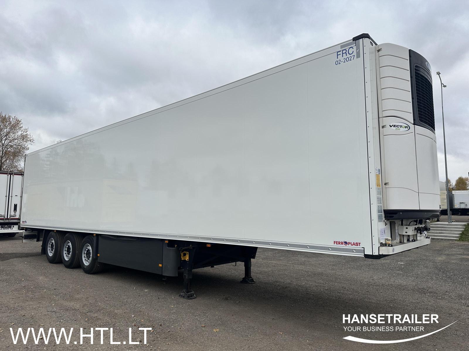 2017 Semitrailer Reefer Schmitz SKO 24 FP60 7cm Double Deck