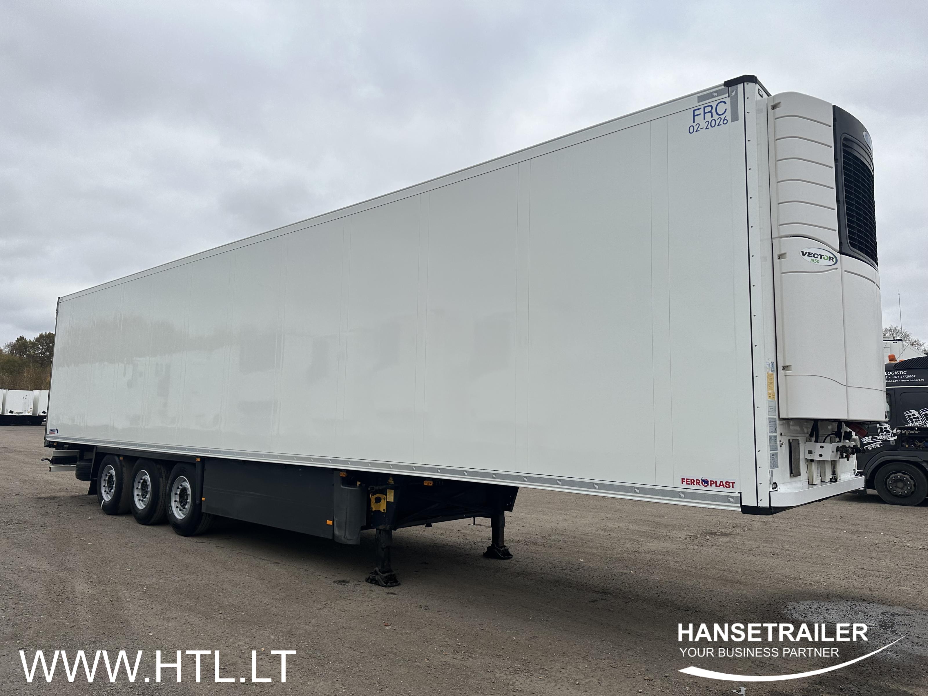 2014 Semitrailer Reefer Schmitz SKO 24 FP60 7cm Double Deck