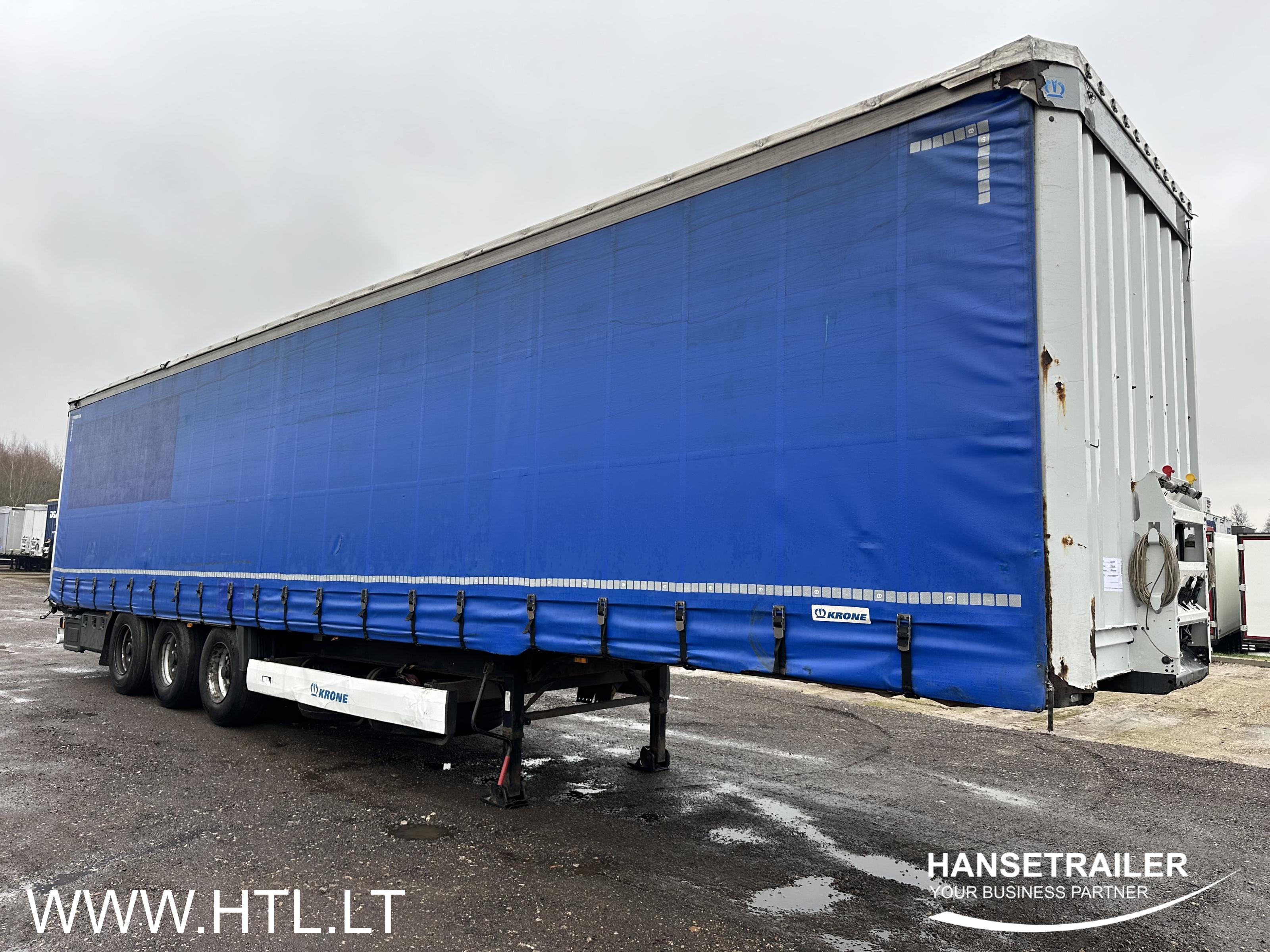 2015 Semitrailer Curtainsider with sideboards Krone SDP