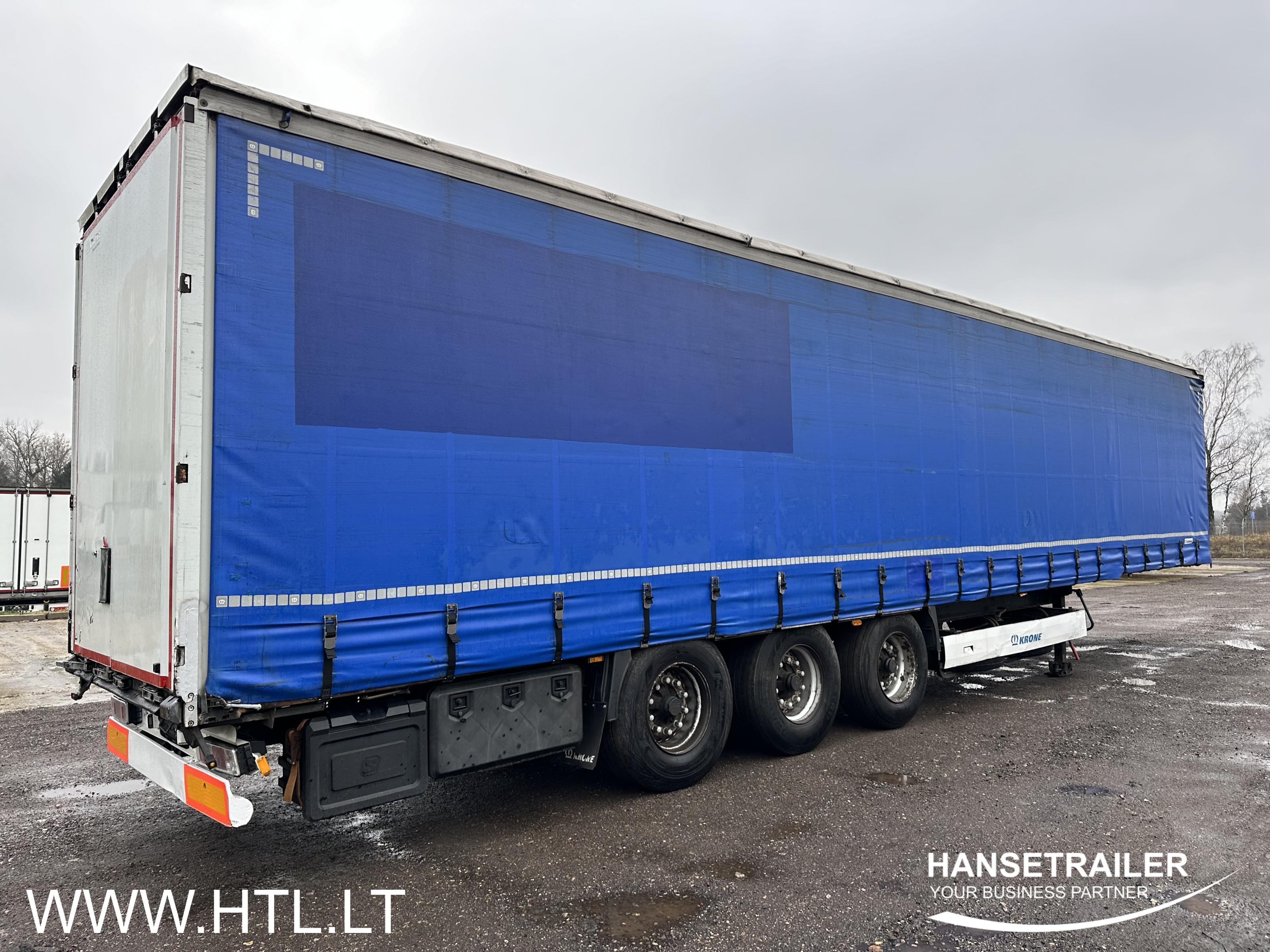 2015 Semitrailer Curtainsider with sideboards Krone SDP