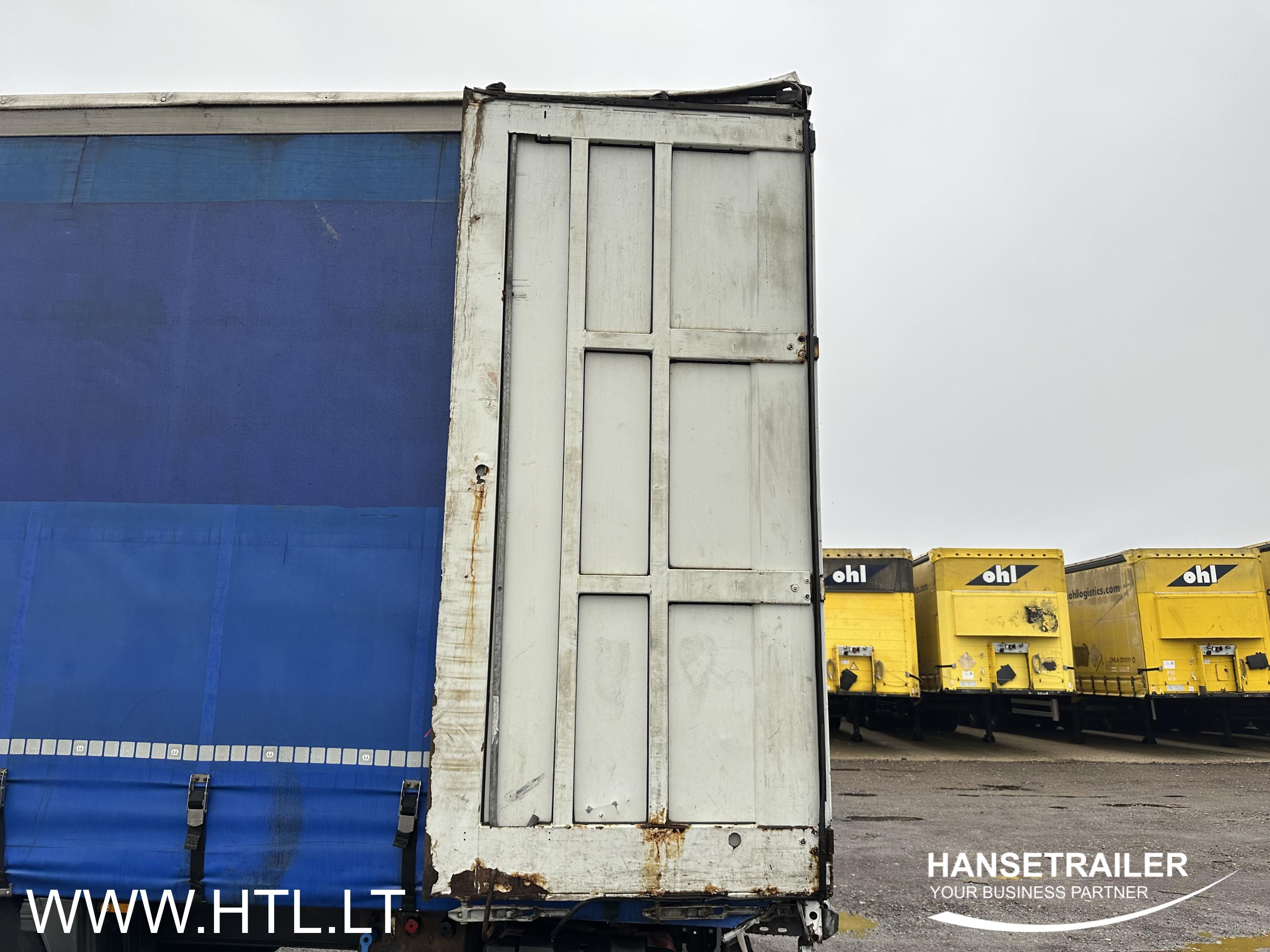 2015 Semitrailer Curtainsider with sideboards Krone SDP