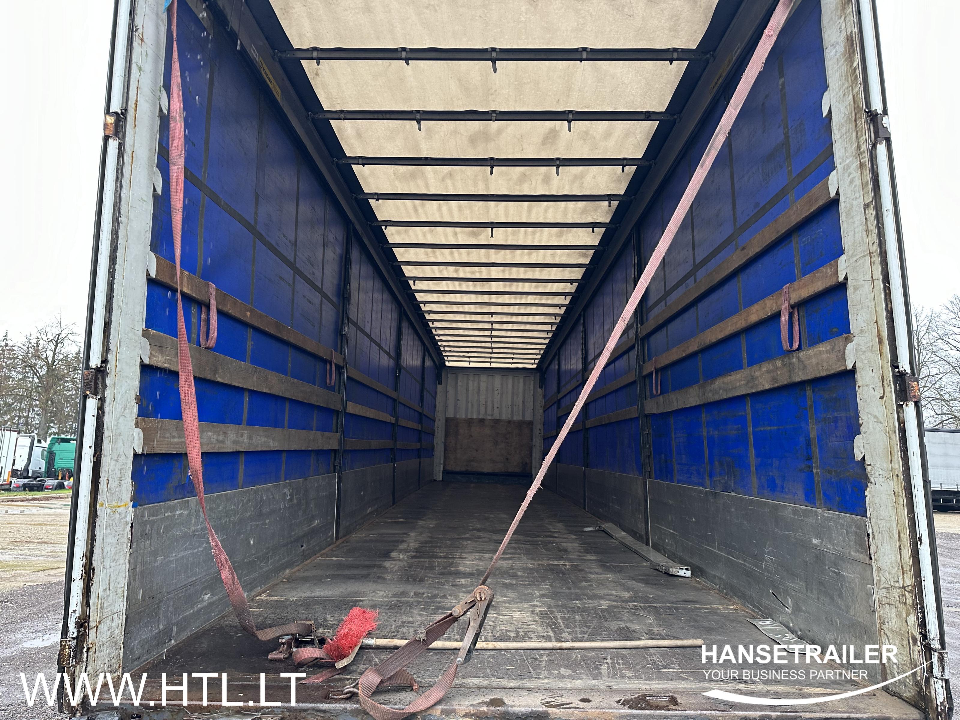 2015 Semitrailer Curtainsider with sideboards Krone SDP