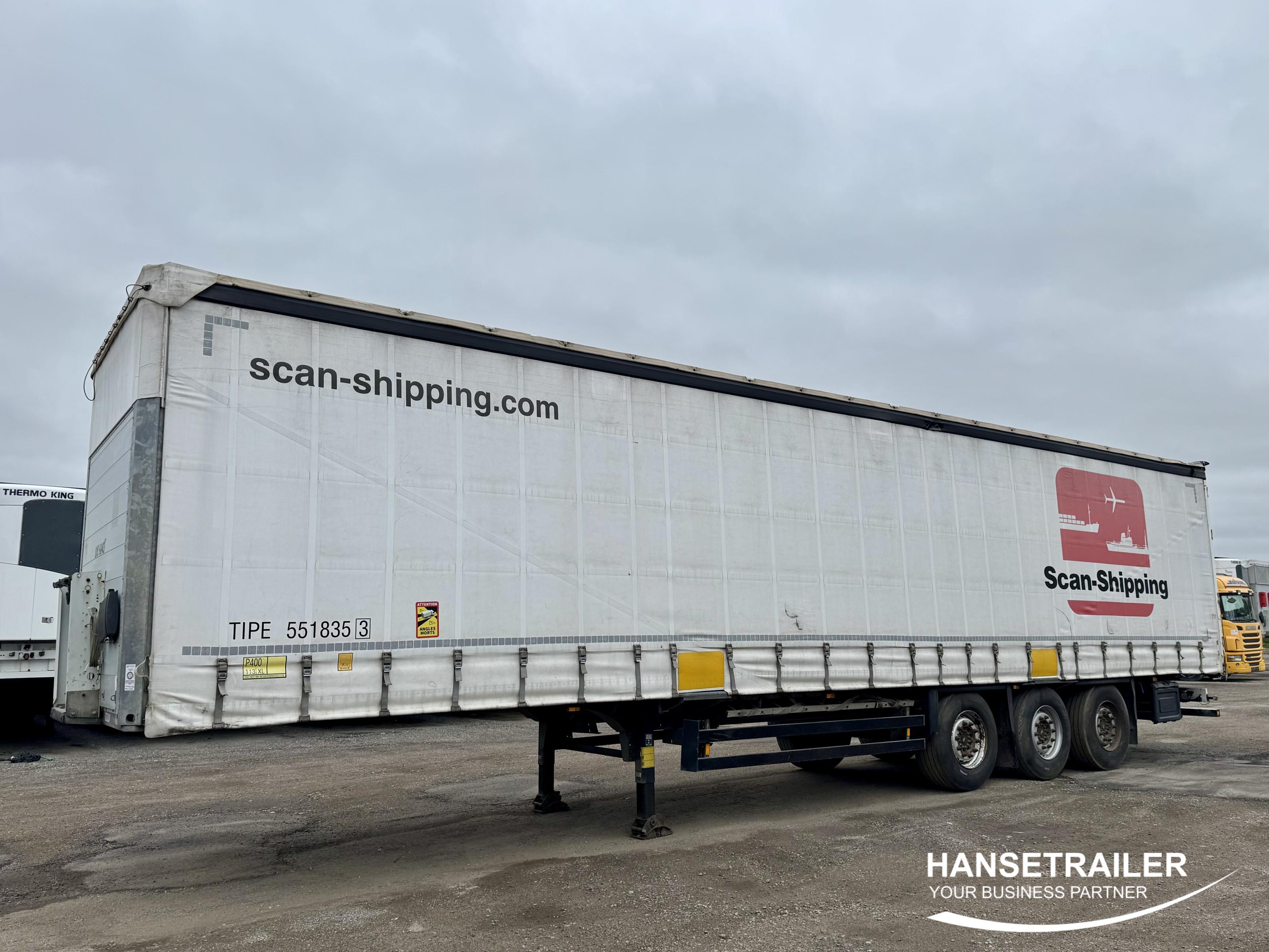 2014 Puoliperävaunu Pressukapelli Schmitz SCS 24 Multilock XL