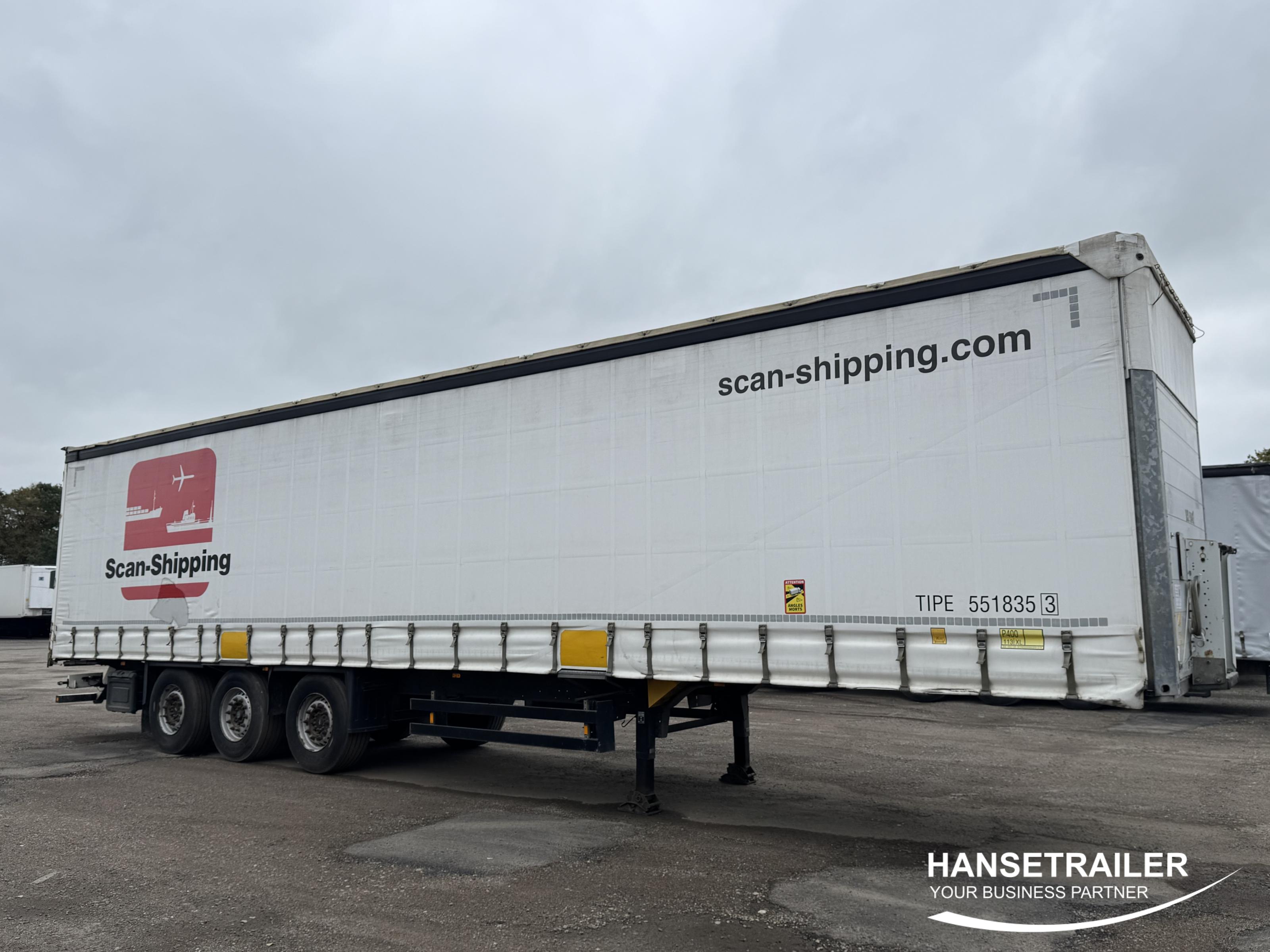 2014 Puoliperävaunu Pressukapelli Schmitz SCS 24 Multilock XL