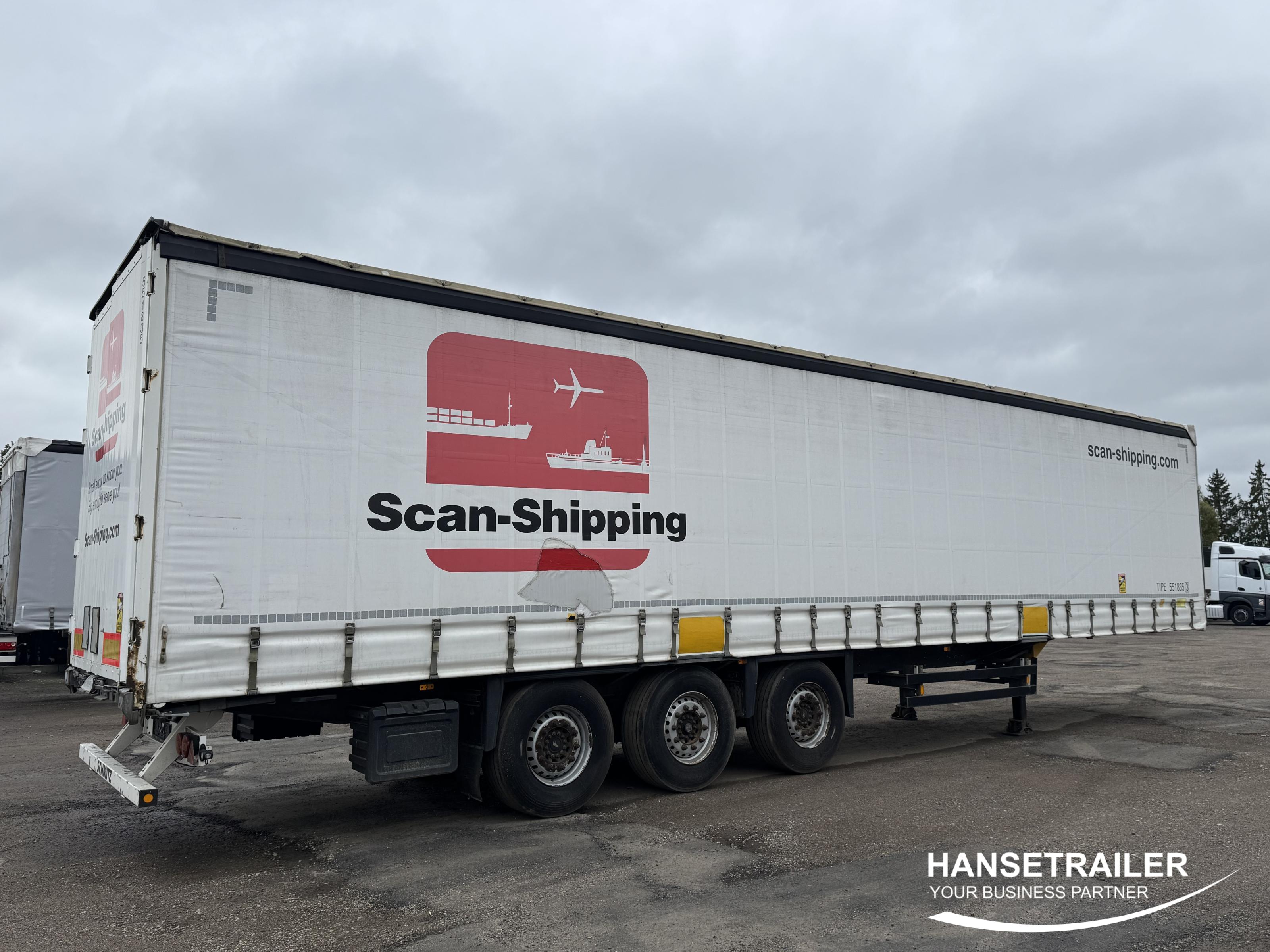 2014 Puoliperävaunu Pressukapelli Schmitz SCS 24 Multilock XL