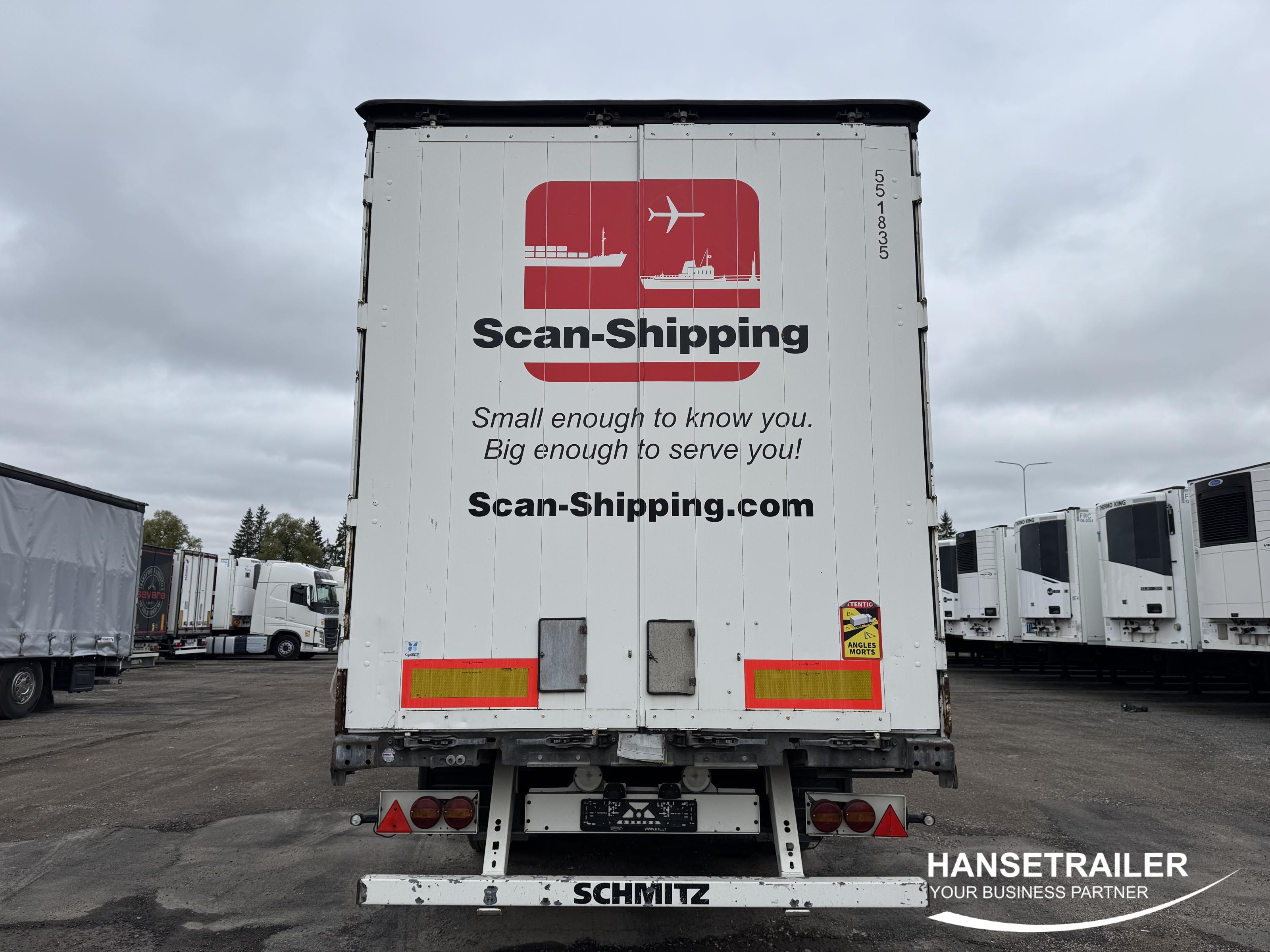 2014 Puoliperävaunu Pressukapelli Schmitz SCS 24 Multilock XL