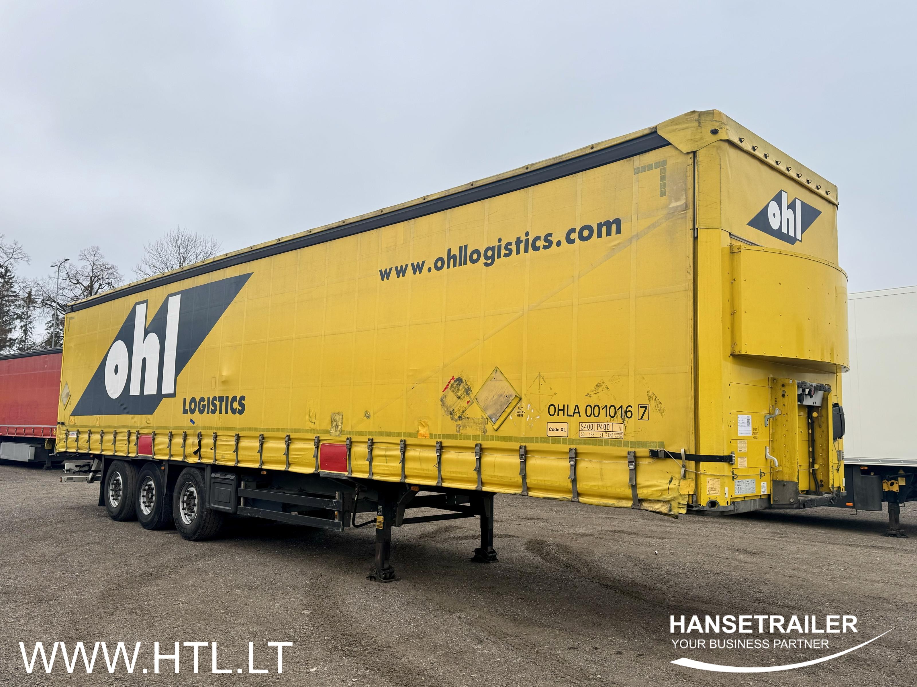 2013 Semitrailer Curtainsider Schmitz SCS 24/L