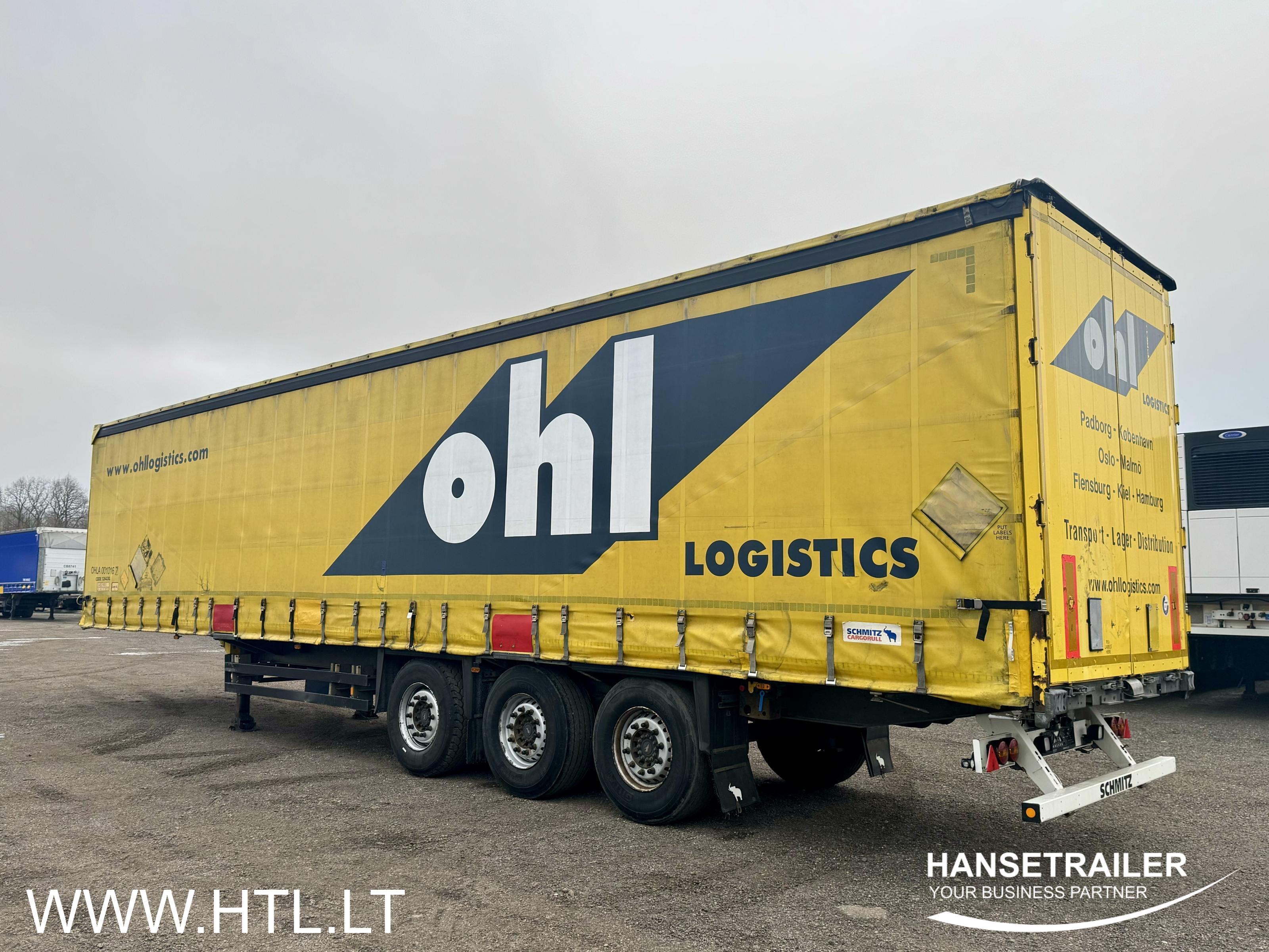 2013 Semitrailer Curtainsider Schmitz SCS 24/L