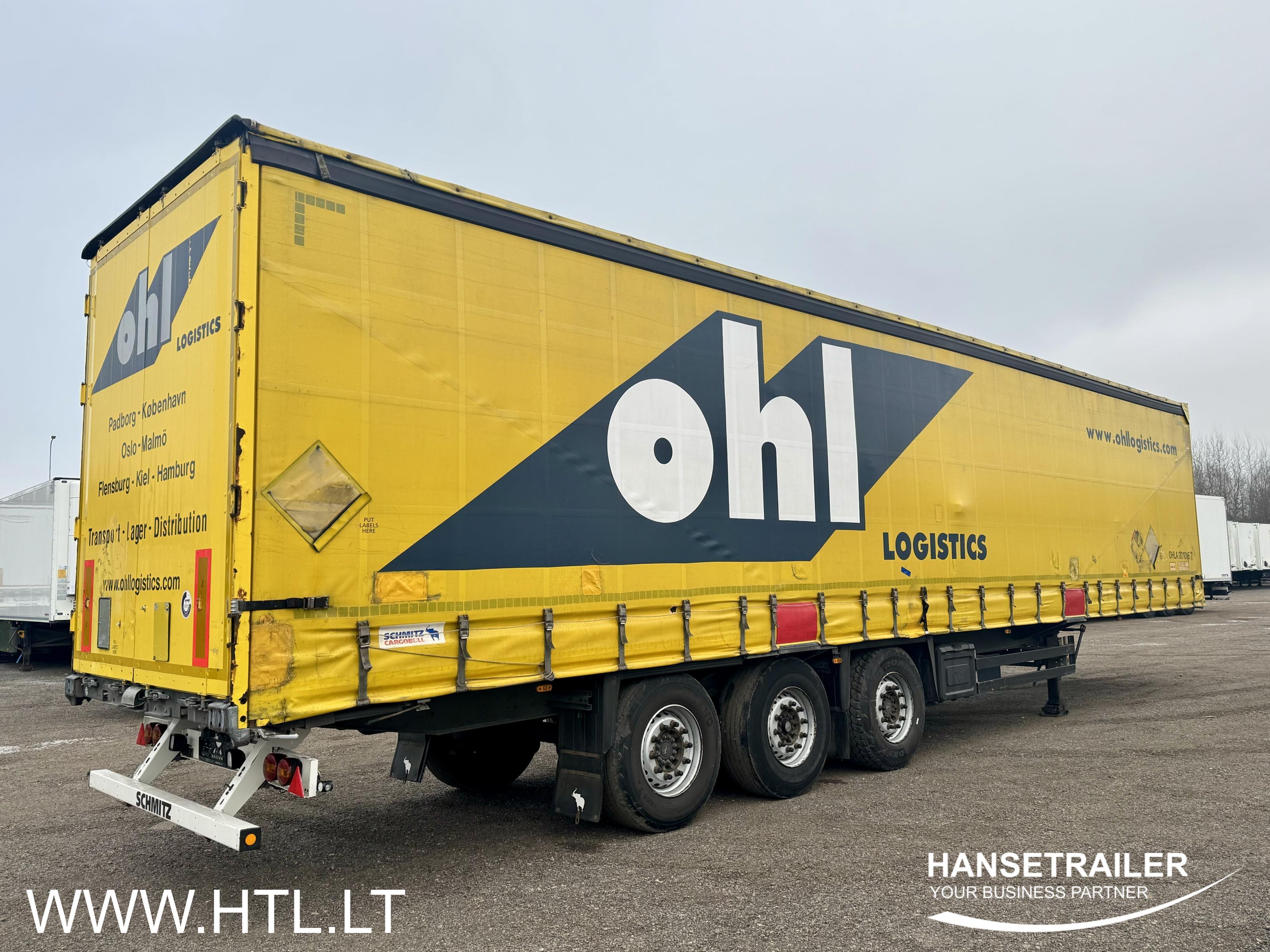 2013 Semitrailer Curtainsider Schmitz SCS 24/L