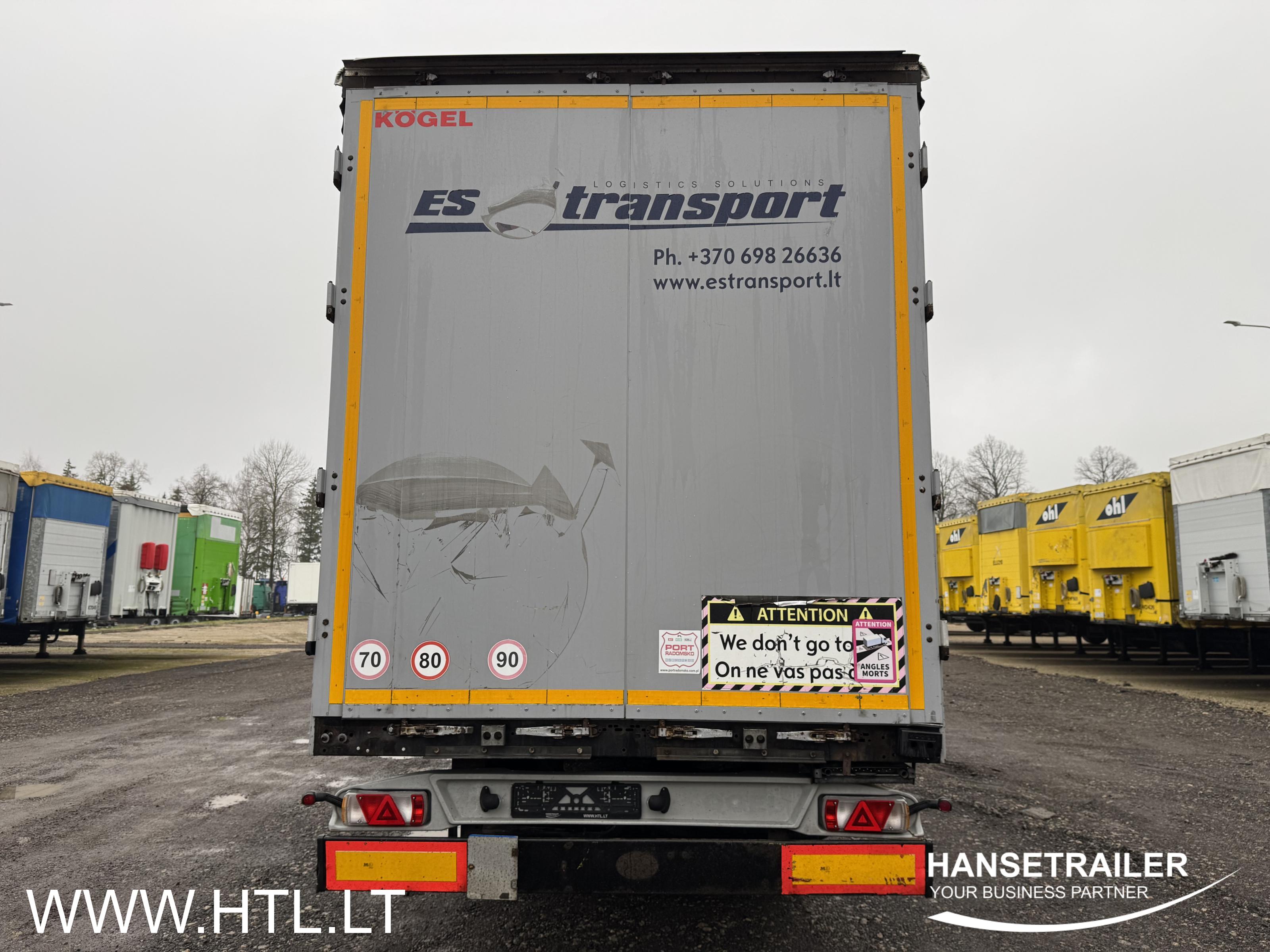 2016 Poolhaagis Kardinhaagis Koegel SN 24 SAF Axles