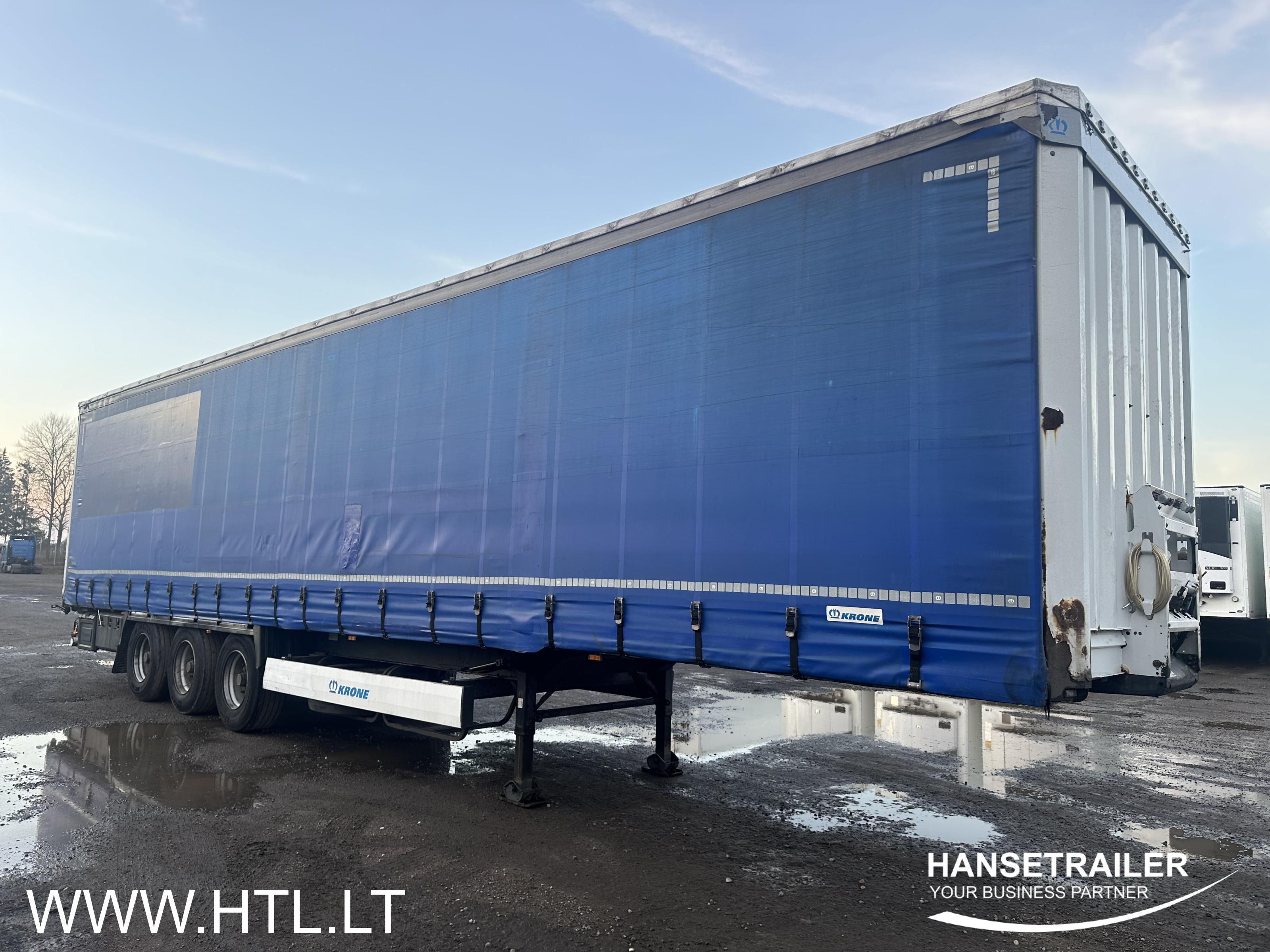 2015 Semitrailer Curtainsider with sideboards Krone SDP BORT SHTORA