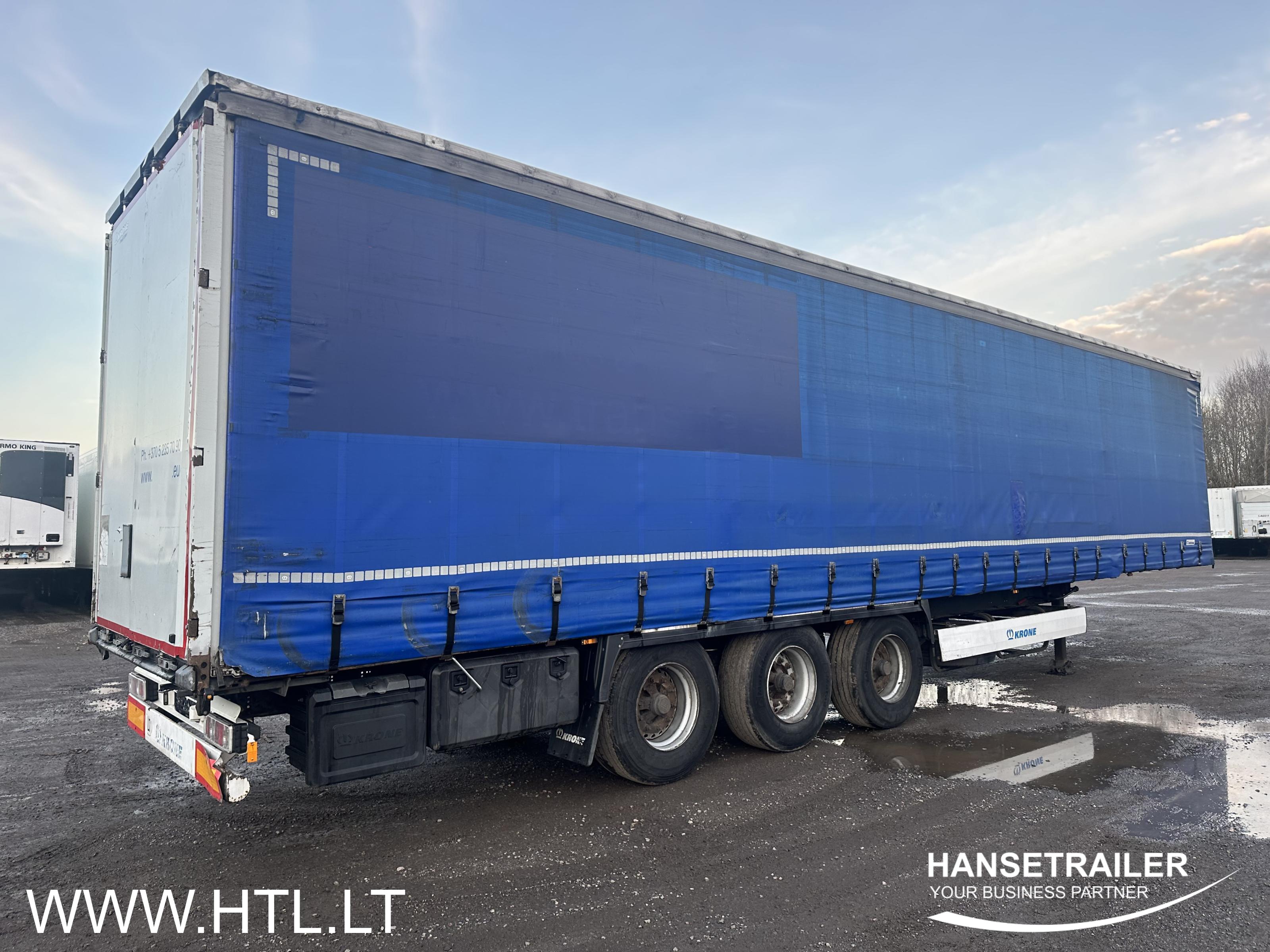 2015 Semitrailer Curtainsider with sideboards Krone SDP BORT SHTORA