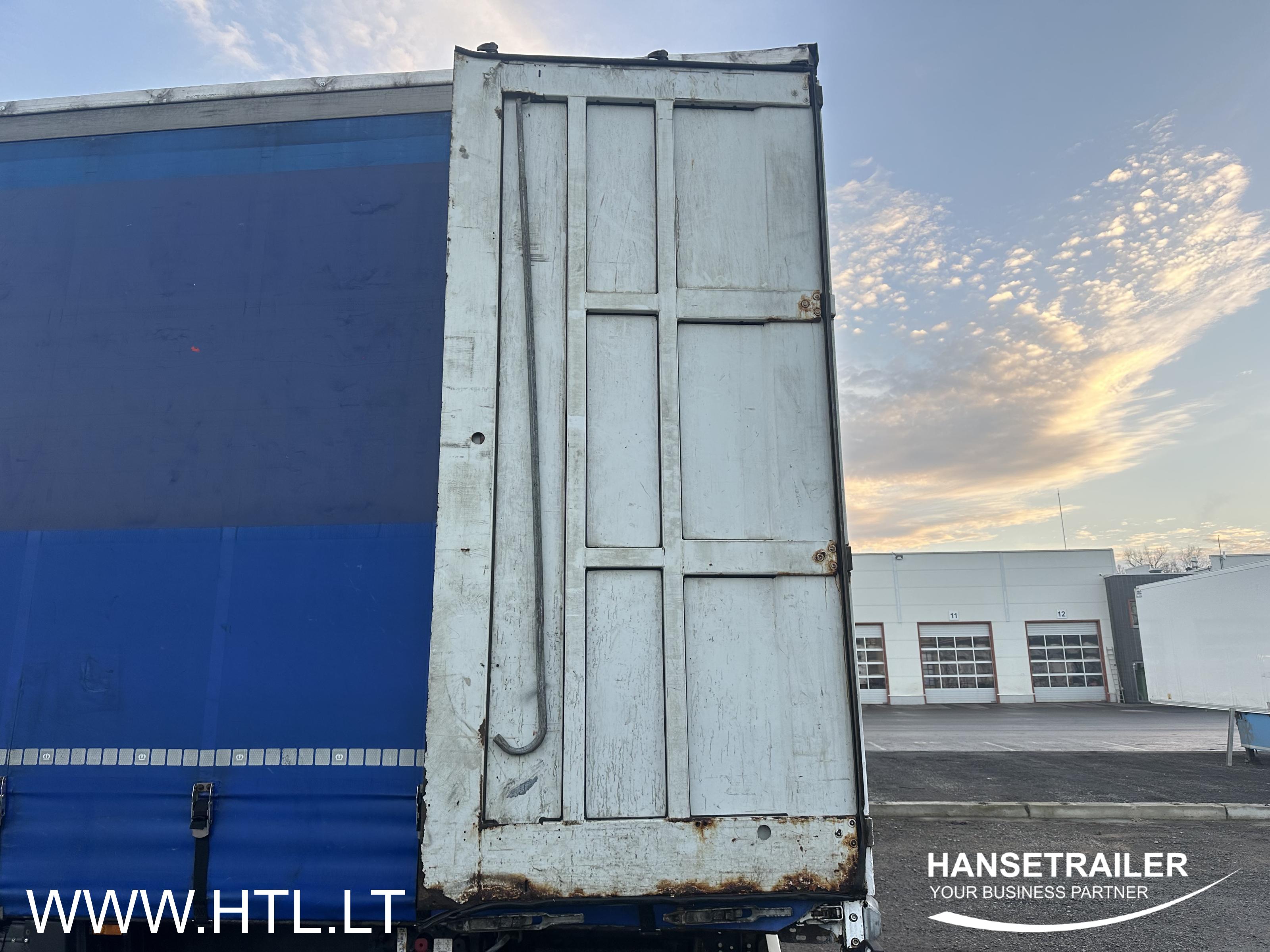 2015 Semitrailer Curtainsider with sideboards Krone SDP BORT SHTORA