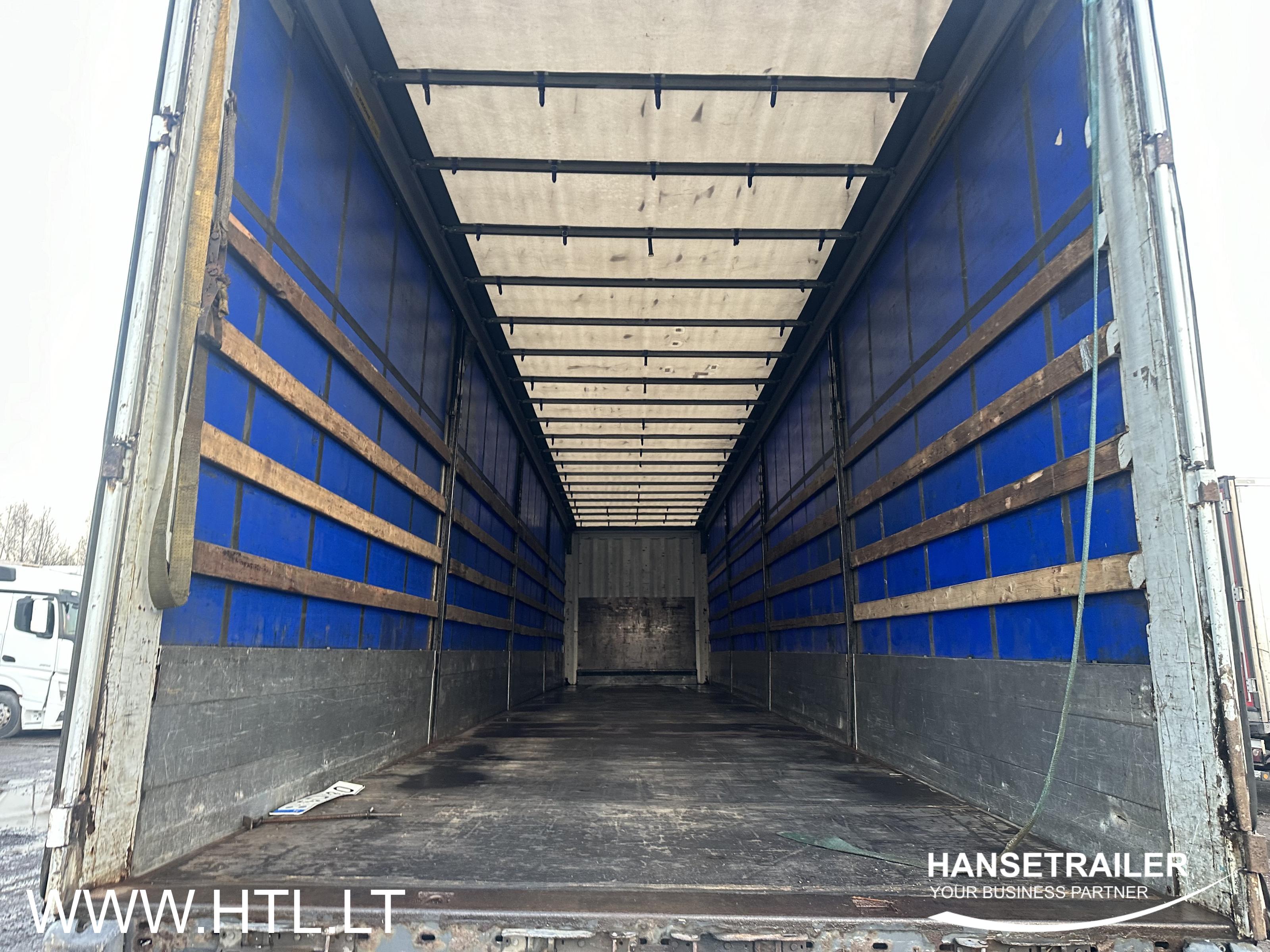 2015 Semitrailer Curtainsider with sideboards Krone SDP BORT SHTORA