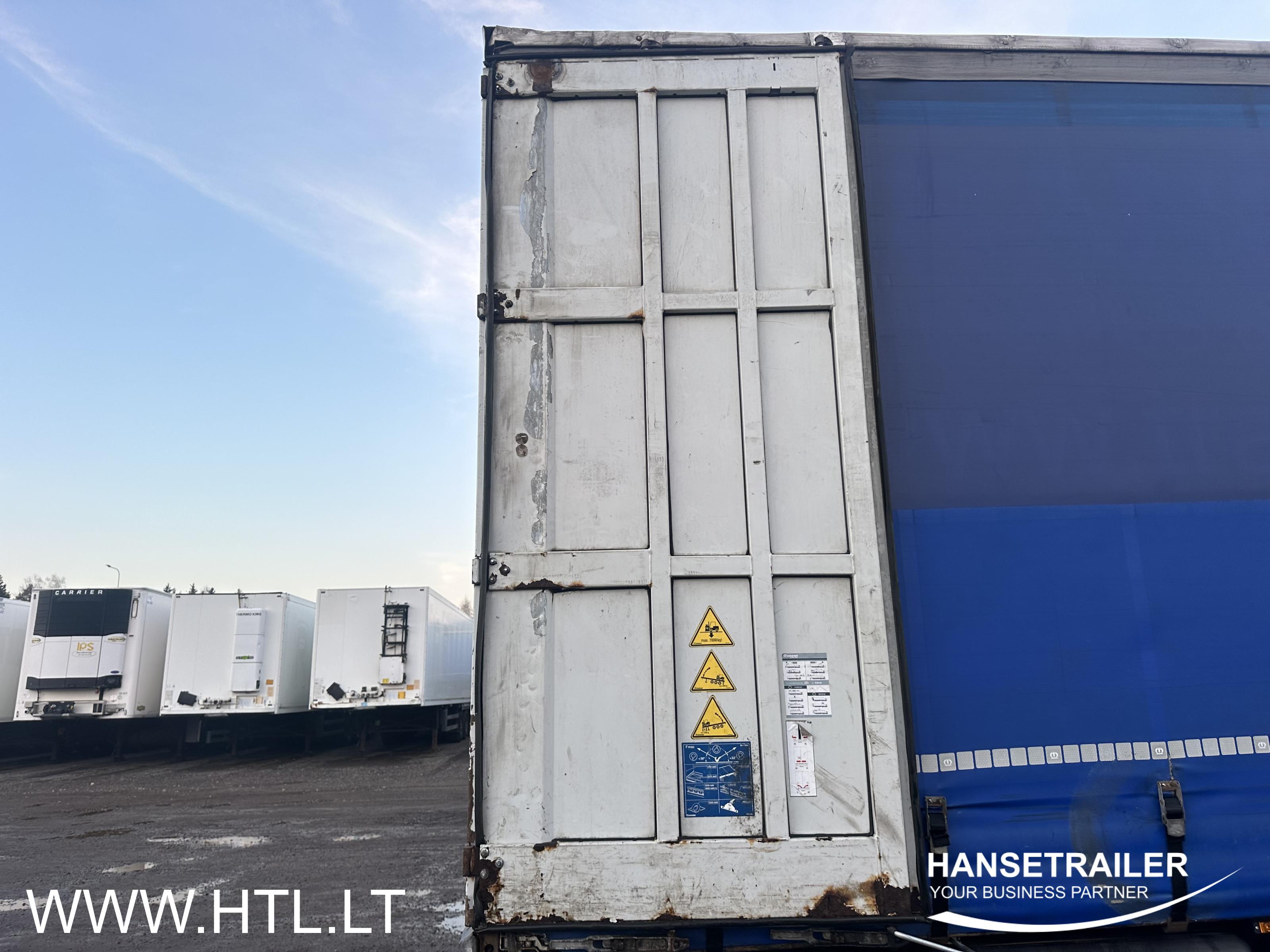 2015 Semitrailer Curtainsider with sideboards Krone SDP BORT SHTORA